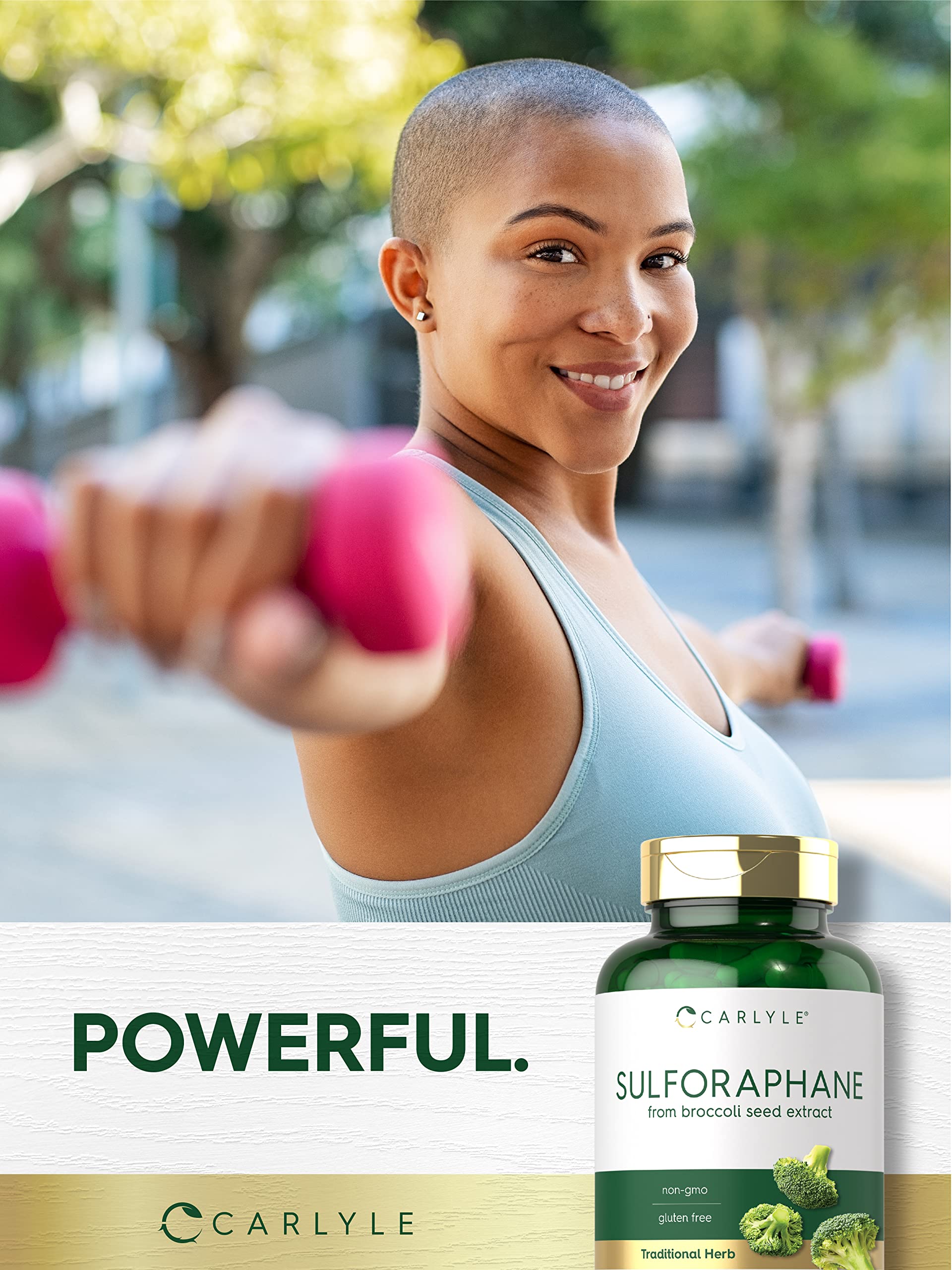 Carlyle Sulforaphane | from Broccoli Seed Extract | 180 Capsules | Traditional Herbal Carlyle Au supplements