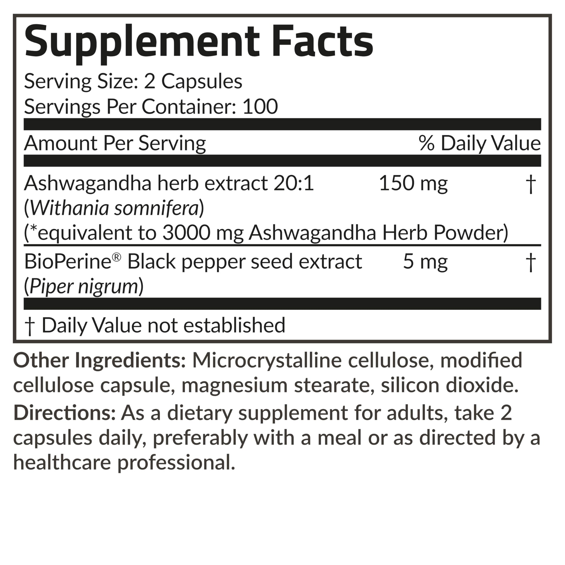 Futurebiotics Ashwagandha Extra Strength Stress & Mood Support with BioPerine Futurebiotics Au supplements