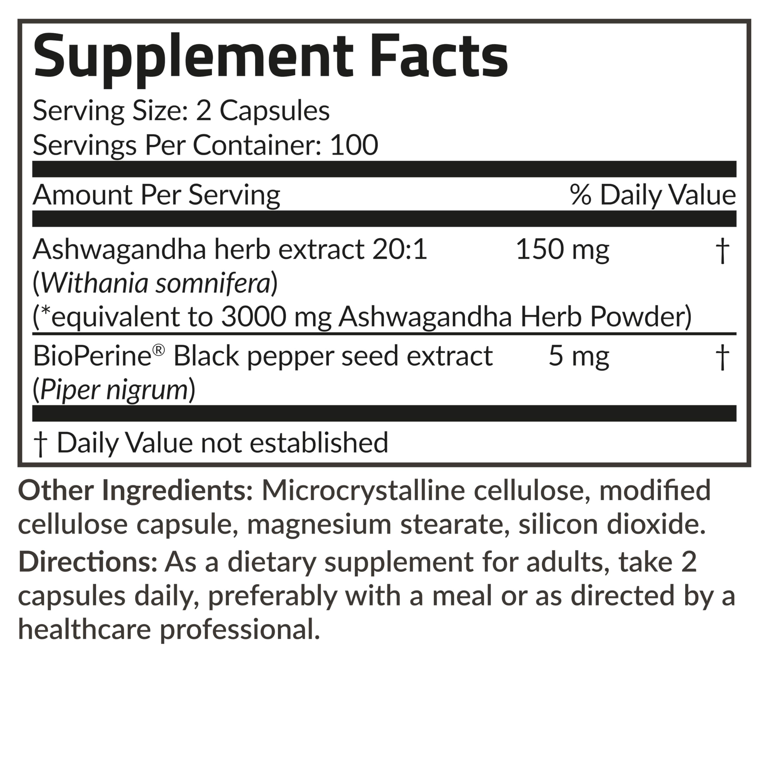 Futurebiotics Ashwagandha Extra Strength Stress & Mood Support with BioPerine Futurebiotics Au supplements