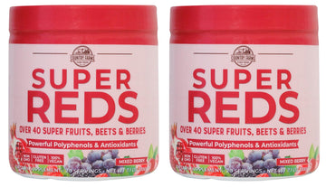 COUNTRY FARMS Super Reds, Energizing Polyphenol Superfood, Over 40 Super Fruits COUNTRY FARMS Au supplements