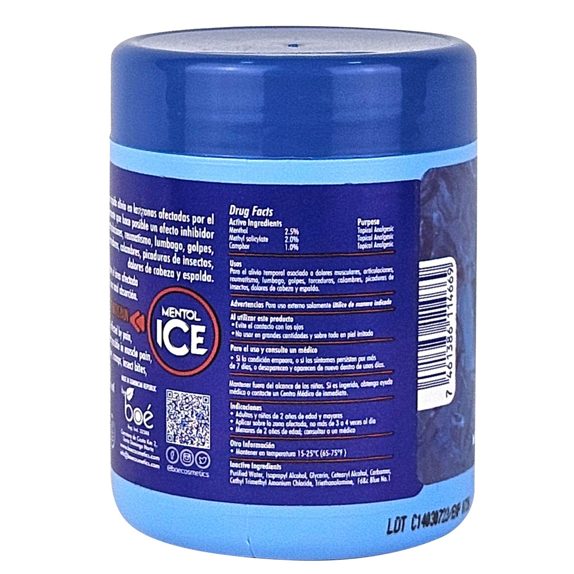Mentol Ice Cold Gel – 8 oz Pain Relief Gel for Muscles & Joints – Fast-Acting Analgesic for Arthritis, Back Pain, Cramps, Sprains & Headaches – Non-Greasy & Quick Absorption BOÉ COSMETICS Au supplements