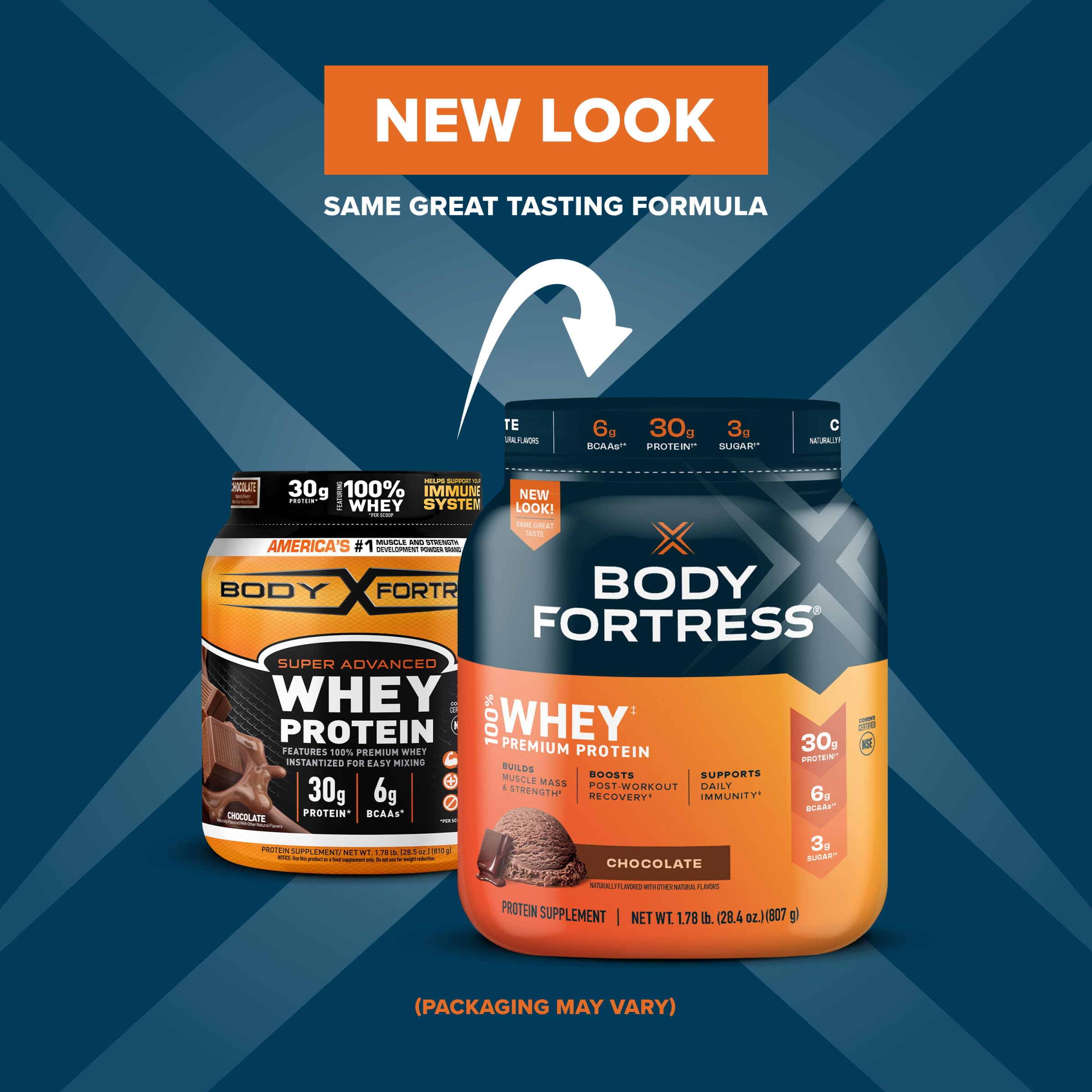 Body Fortress Super Advanced Isolate Protein Powder, Gluten Free, Vanilla Creme Flavored Body Fortress Au supplements