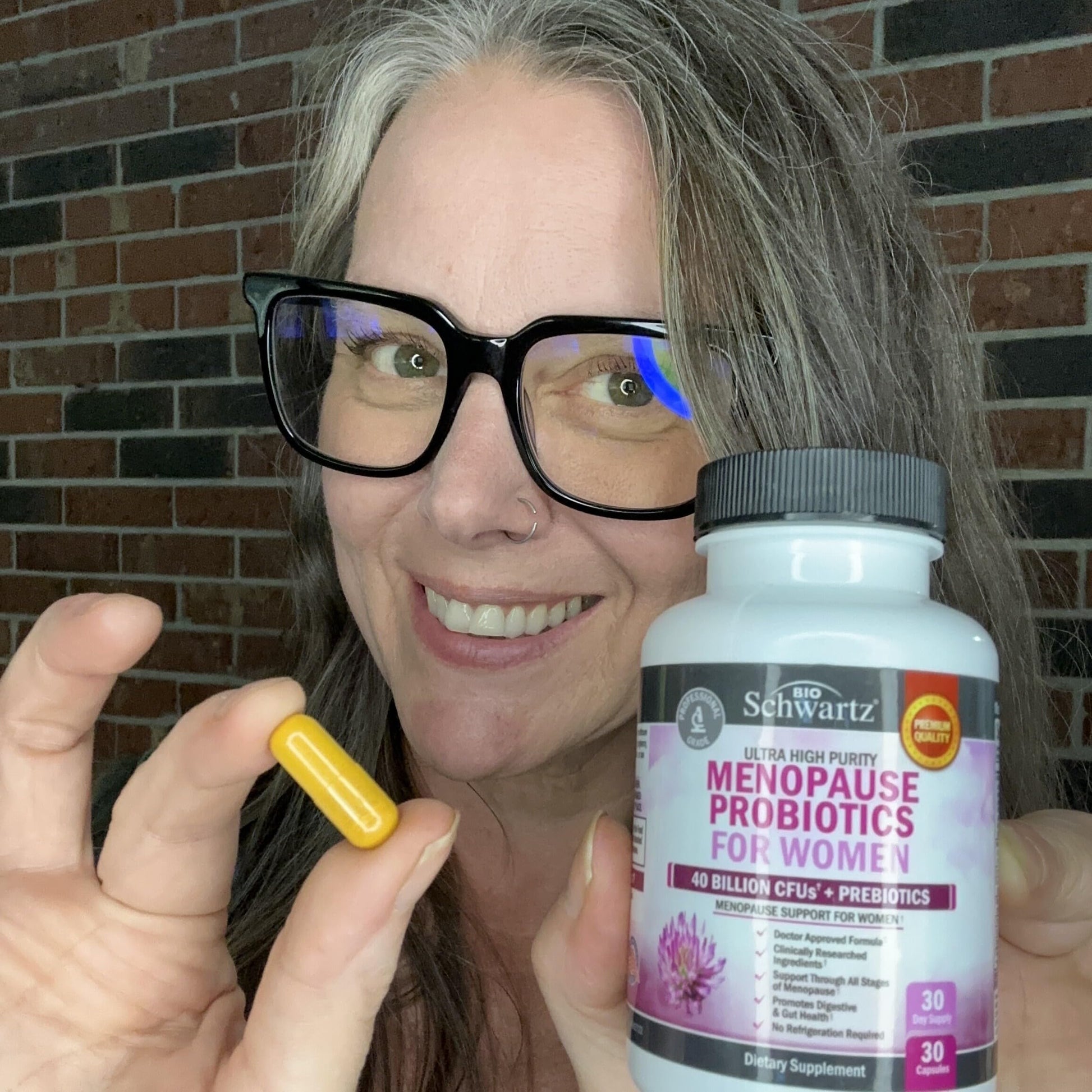Menopause Support Probiotics for Women - Hot Flashes Night Sweats Mood Swings BioSchwartz Au supplements