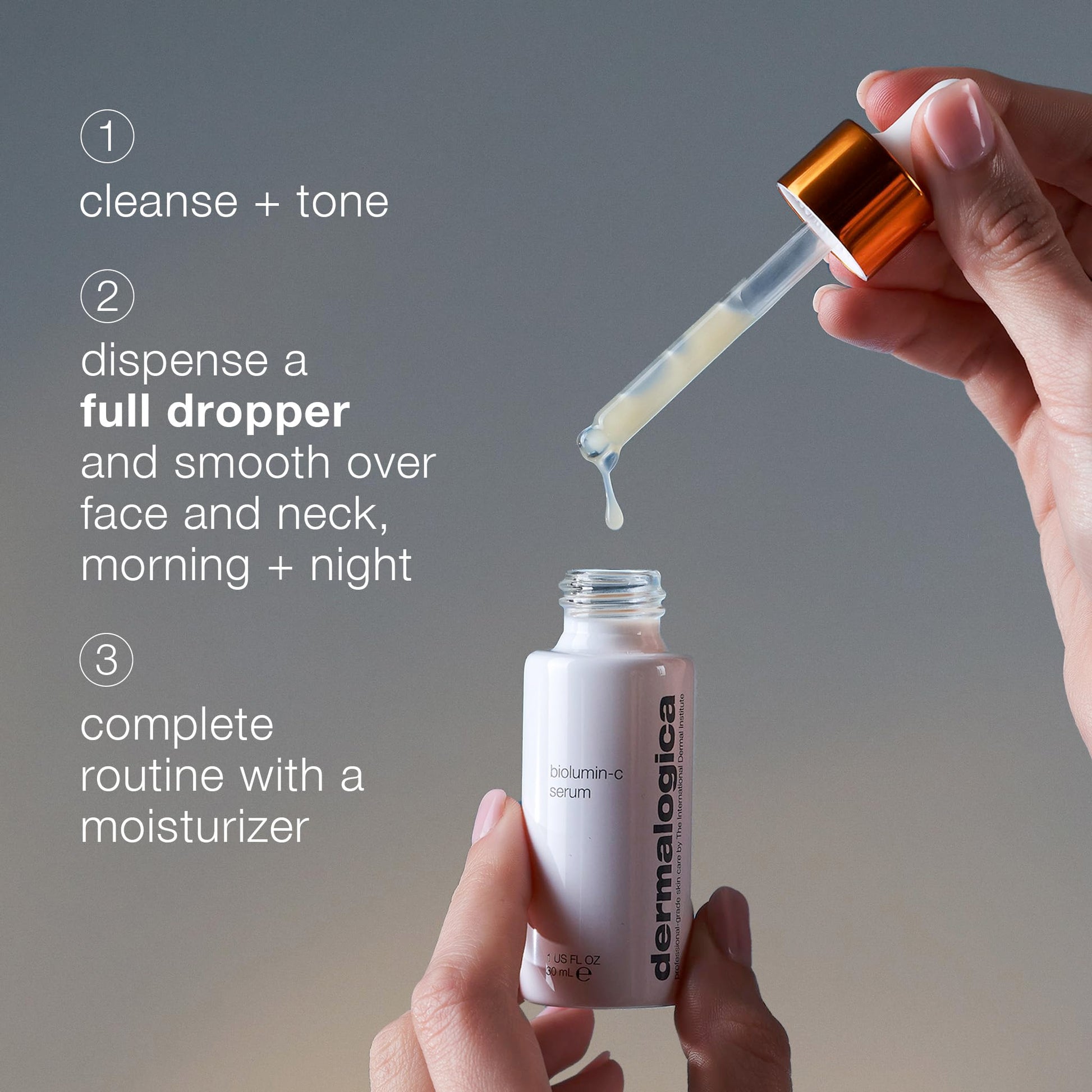 Dermalogica Biolumin-C Serum, Vitamin C Dark Spot Serum for Face with Peptide and AHA - Exfoliates and Reduces Sign of Skin Aging, 1 Fl Oz Dermalogica Au supplements