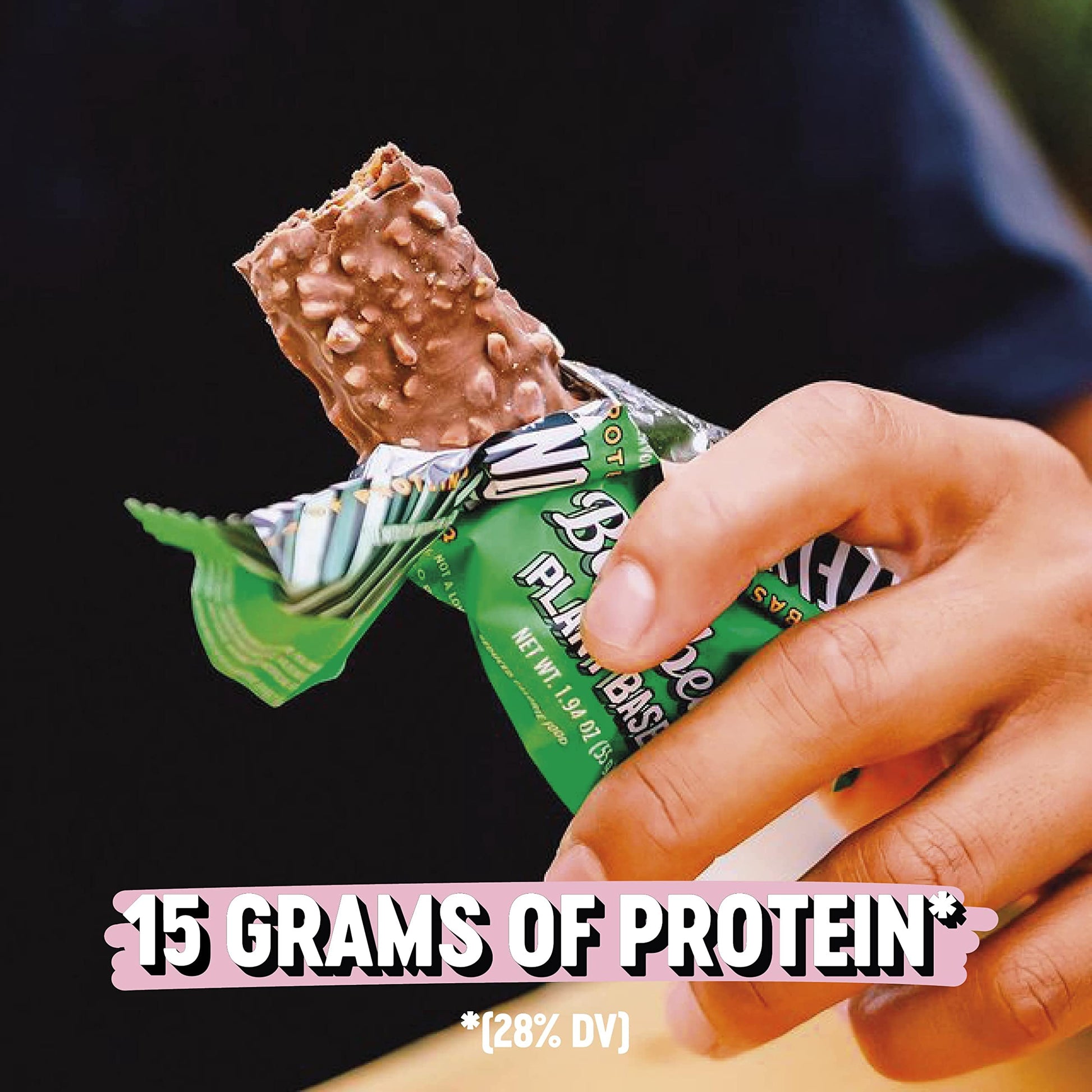 Barebells Vegan Protein Bars Hazelnut & Nougat - 12 Count, 1.9oz Bars - Features Plant BAREBELLS Au supplements