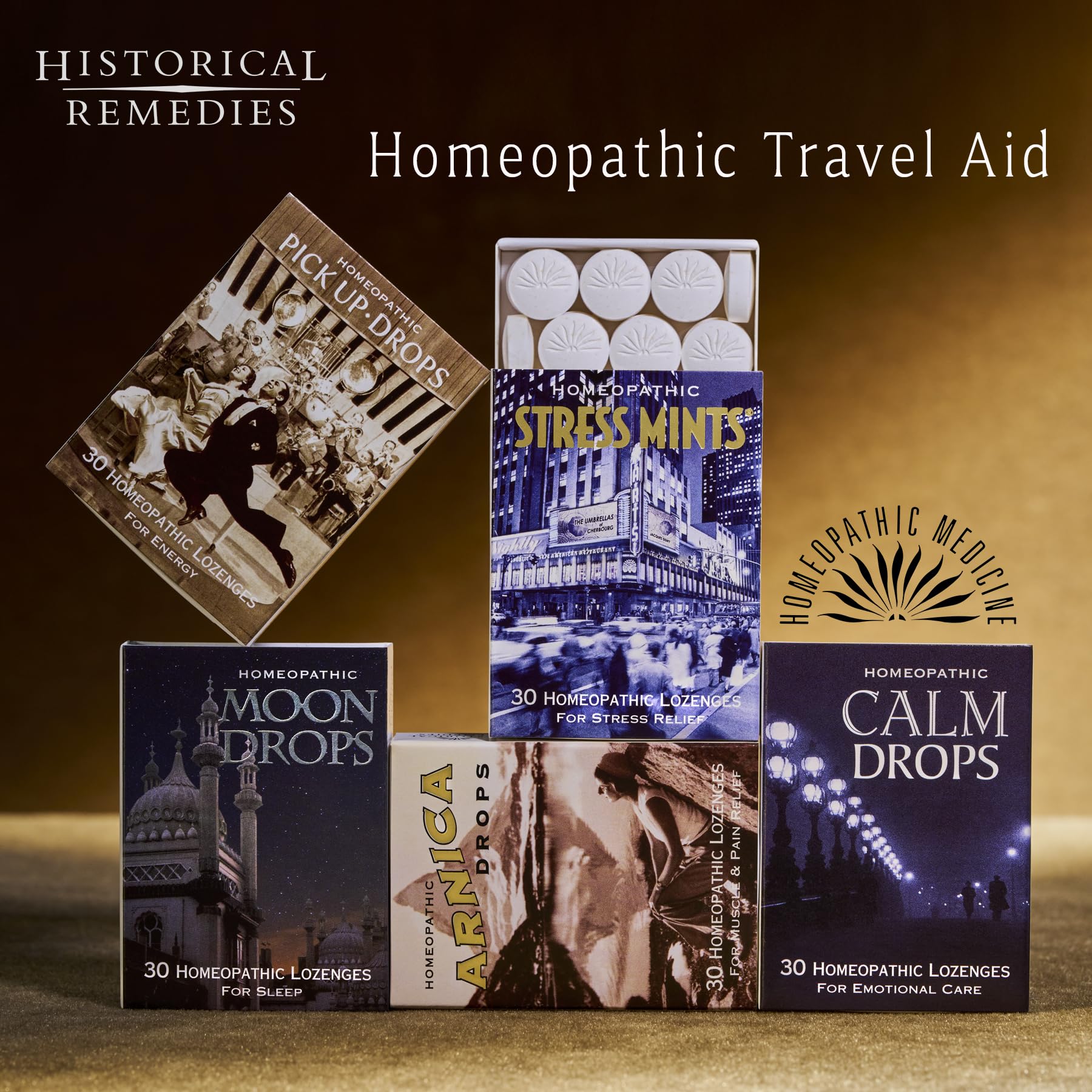 Historical Remedies Stress Mints (1 Pack) | Homeopathic Lozenges to Aid Stress & Digestion, Organic Peppermint Flavor, Vegan & Gluten-Free, Non-Habit Forming Historical Remedies buy supplements Au