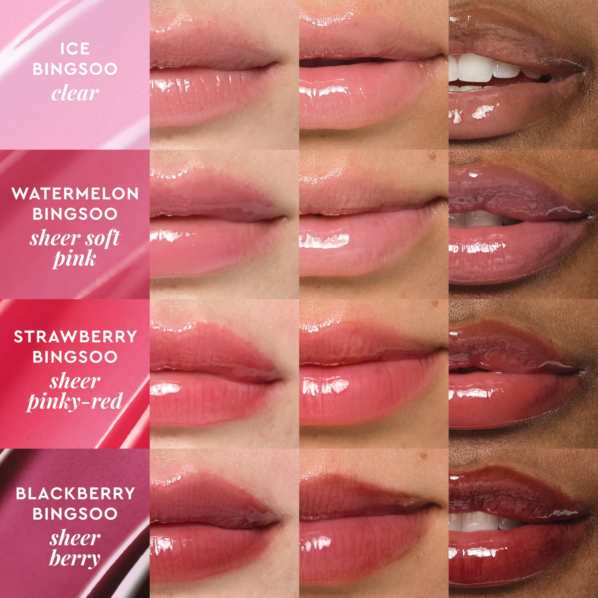 Glow Recipe Glass Balm Lip Treatment - 12Hr Hydrating Lip Balm & Moisturizer with Hyaluronic Acid to Smooth, Plump & Protect from Dryness - Sheer Soft Pink Tint, Watermelon Bingsoo (15 ml) Glow Recipe Au supplements
