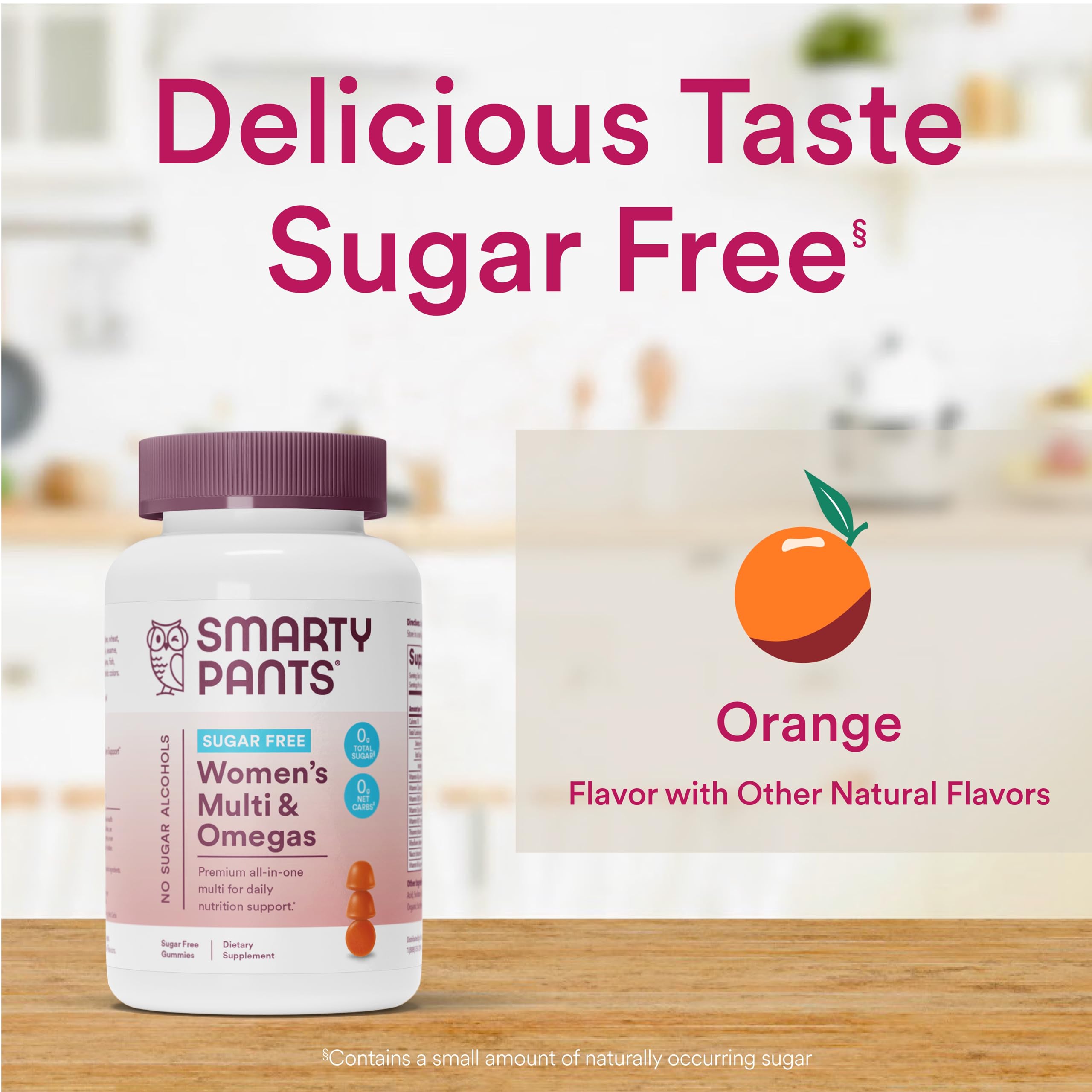 SmartyPants Women's Multivitamin Gummies, Sugar Free: Biotin, Methylfolate, Omega 3 (ALA), Vitamin D3, C, Vitamin B12 SmartyPants Au supplements
