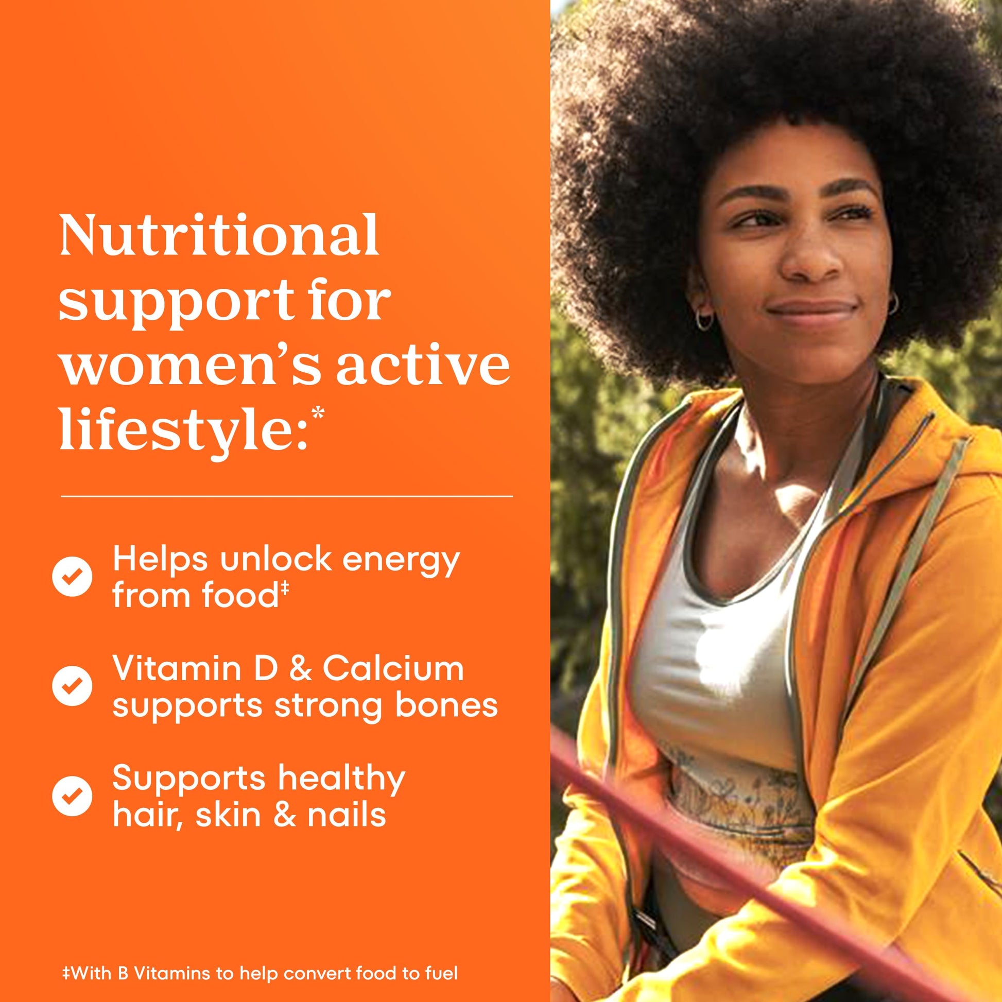 One A Day Multivitamin for Women- Daily Vitamins for Woman with Biotin, Calcium, Folic Acid, Iron & Zinc ONE A DAY Au supplements