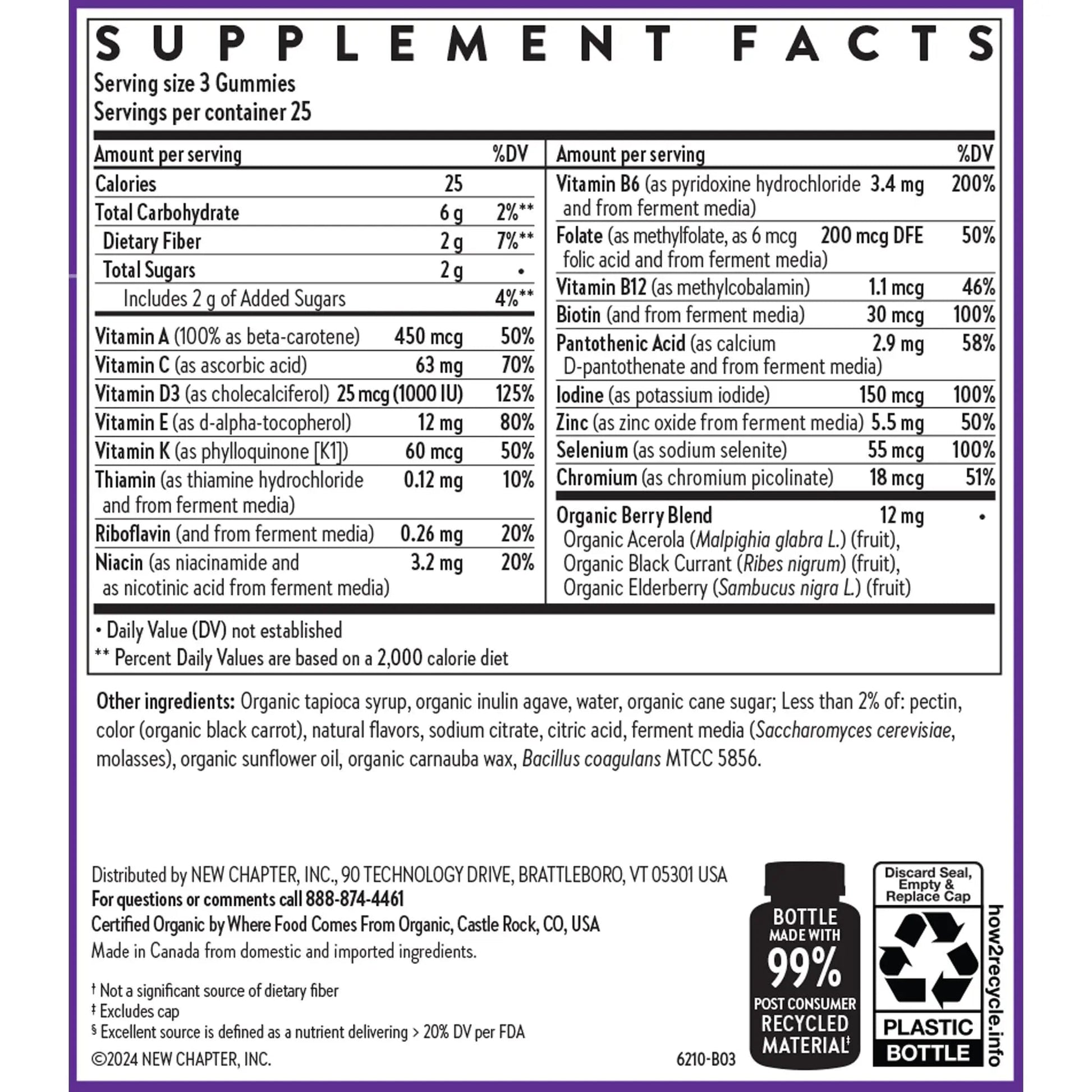 New Chapter Men’s Multivitamin Gummies, 57% Less Sugar, Men’s Gummy Vitamins with Vitamin C, D3 & Zinc New Chapter Au supplements