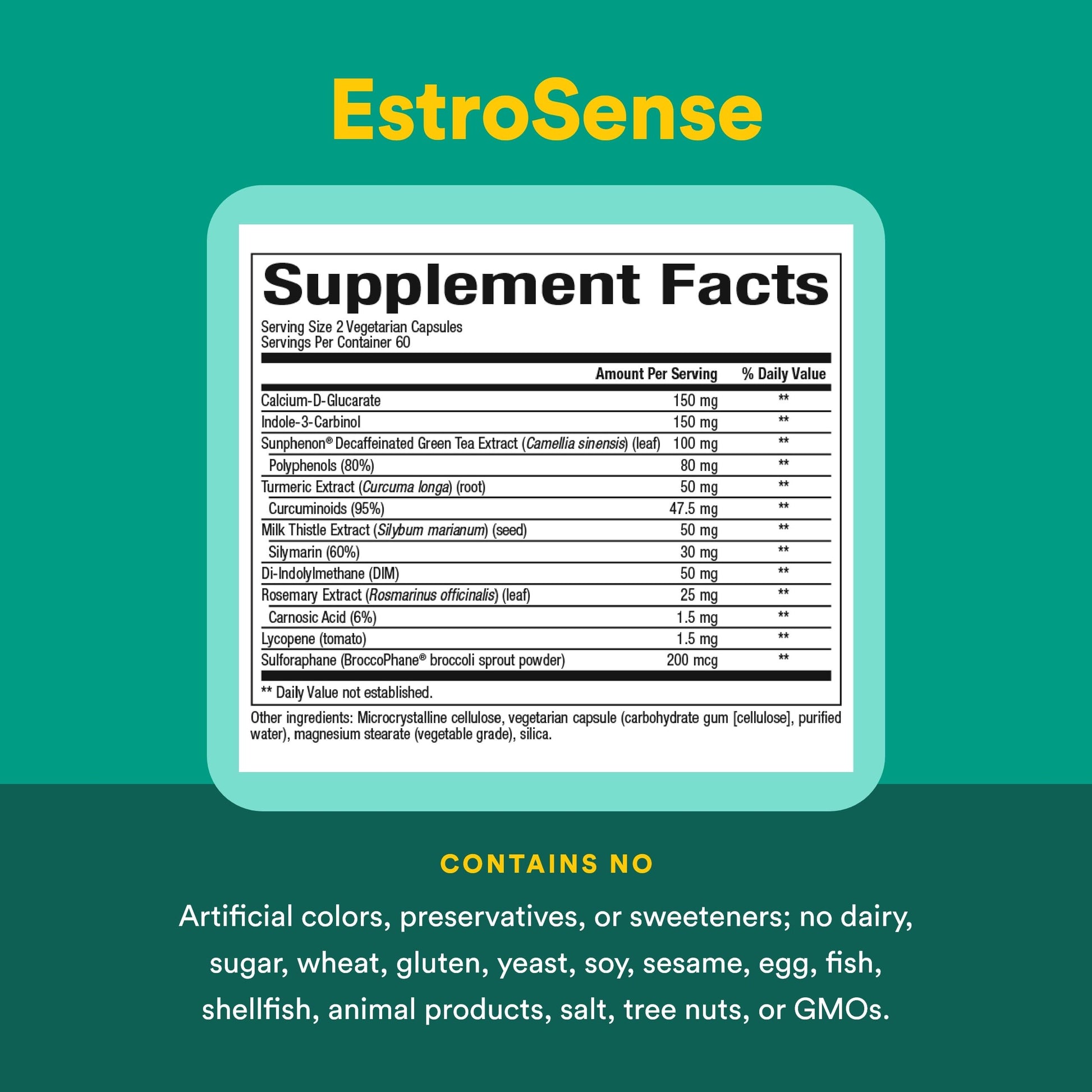 Natural Factors WomenSense EstroSense - Daily Hormonal Balance Support Supplement - Supports Healthy Menstration & Menopause - Non-GMO Natural Supplement - 120 Vegetarian Capsules (60 Servings) Natural Factors Au supplements