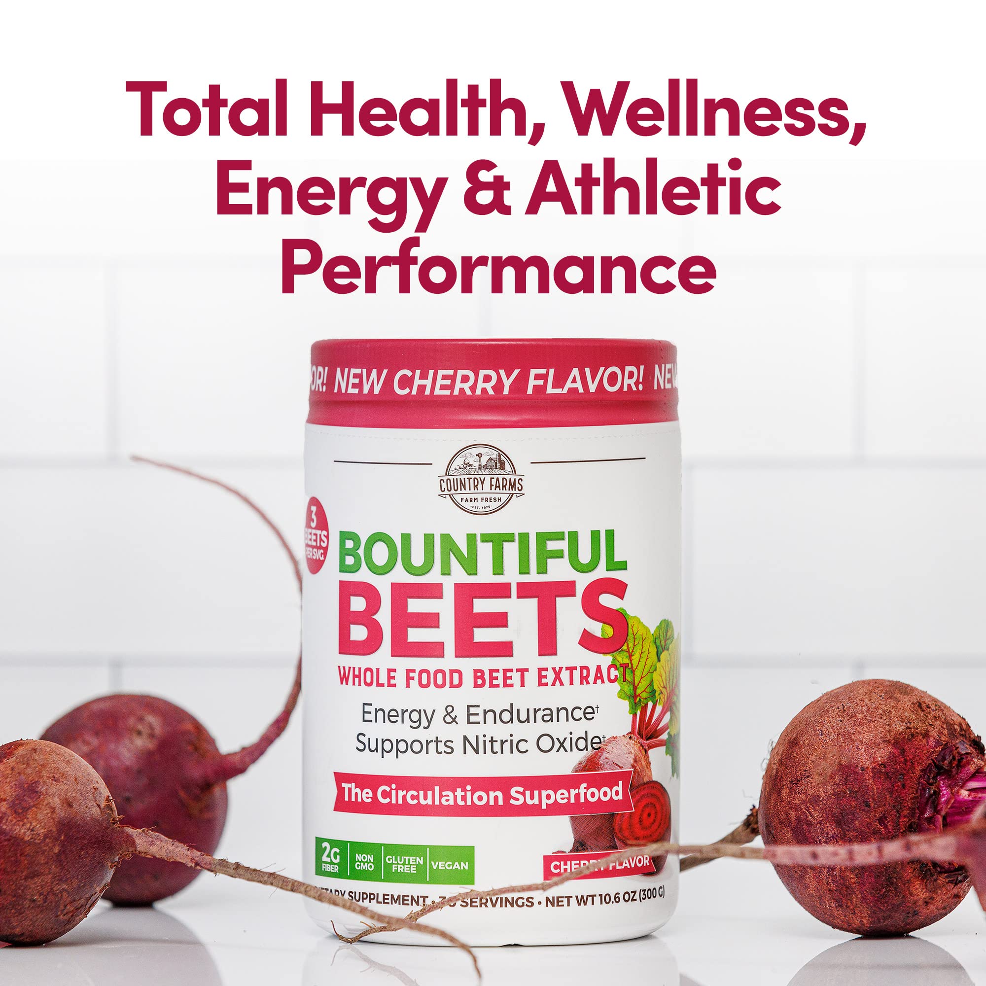 COUNTRY FARMS Bountiful Beets, Wholefood Beet Extract Superfood, Helps Support Healthy COUNTRY FARMS Au supplements