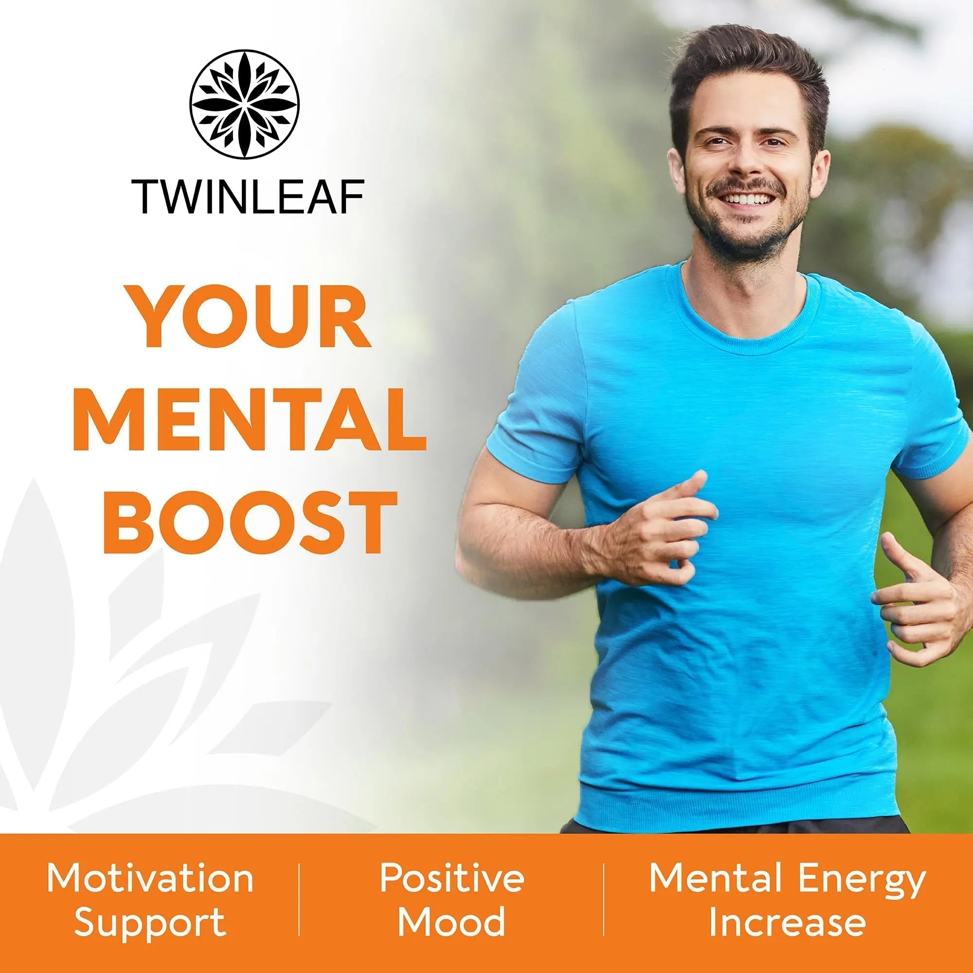 TWINLEAF Dopamine Brain Support Supplement, 1000 mg Blend - Made in USA - with DMAE, Vitamin B12 and L-Tyrosine TWINLEAF Au supplements