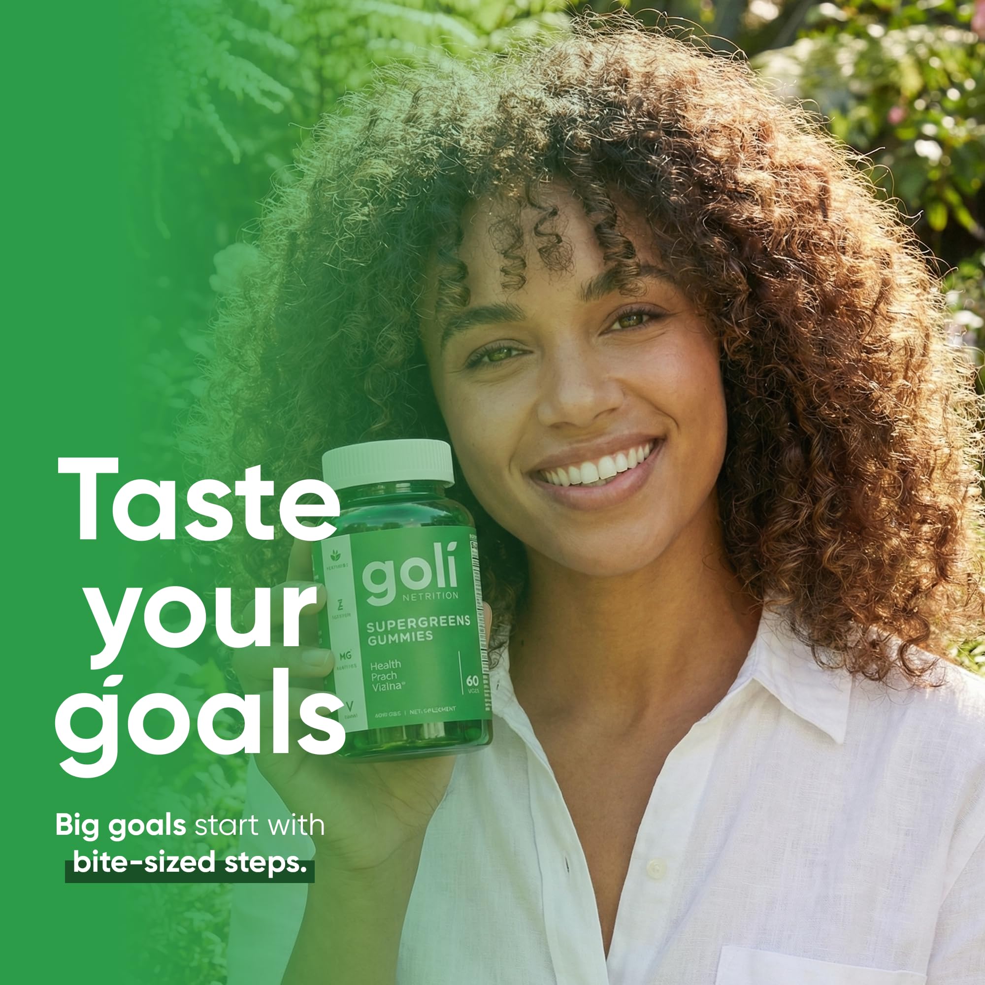 Goli Supergreens Gummies with Probiotics - Artichoke Leaf Extract, Spirulina, Kale, Vitamins A, B6, B12 - Vegan, Gluten-Free, Non-GMO Goli Au supplements