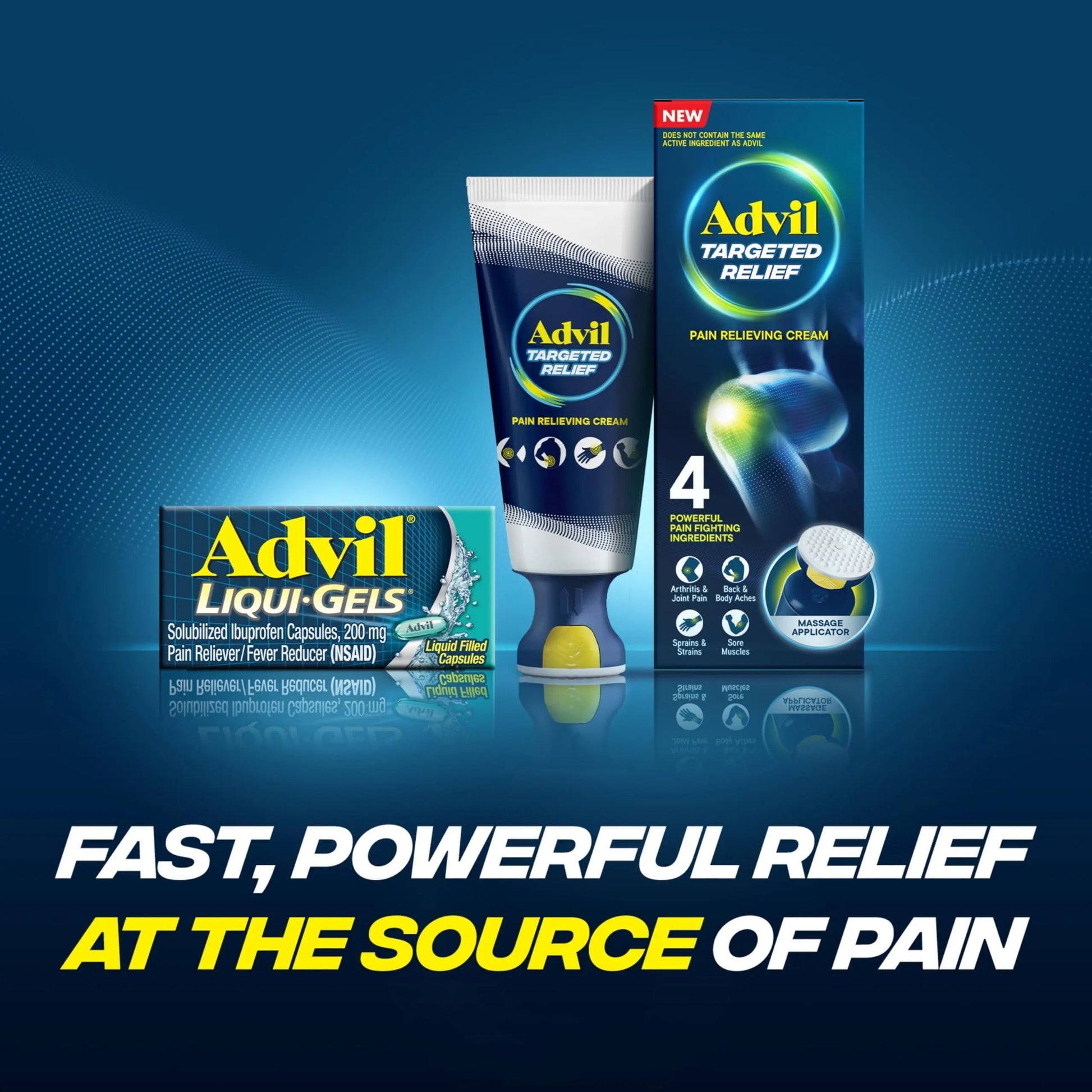 Advil Liqui-Gels Pain Reliever and Fever Reducer, Pain Medicine for Adults with Ibuprofen 200mg for Headache, Backache, Menstrual Pain and Joint Pain Relief - 200 Liquid Filled Capsules Advil Au supplements