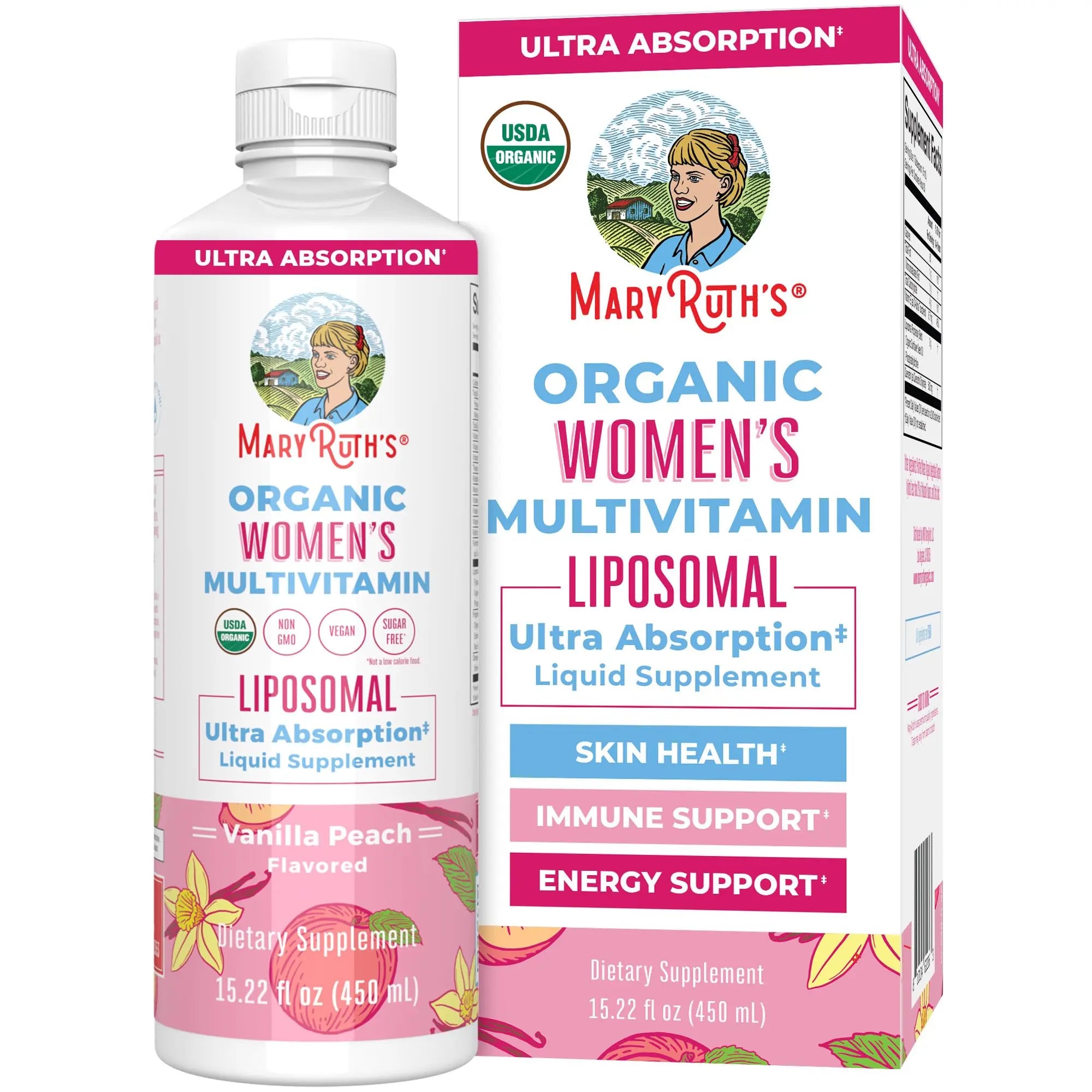 MaryRuth Organics USDA Organic Multivitamin for Women, Sugar Free Womens Multivitamin, Liquid Vitamins for Women MaryRuth Organics Au supplements