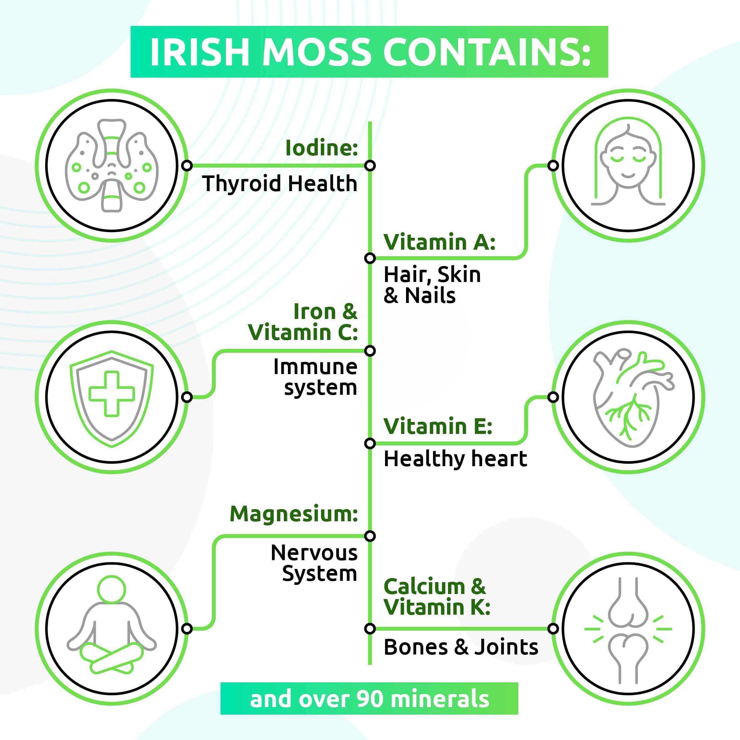 TrueSeaMoss Wildcrafted Irish Sea Moss Gel – Nutritious Raw Seamoss Rich in Minerals TrueSeaMoss Au supplements