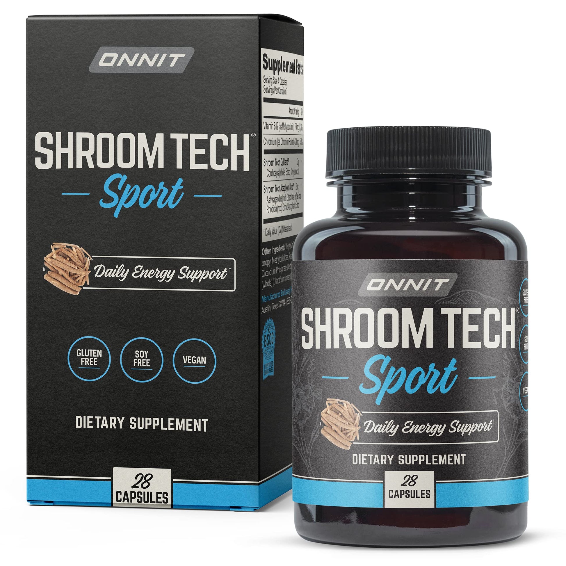 Onnit Shroom Tech SPORT: Clinically Studied Preworkout Supplement with Cordyceps ONNIT Au supplements