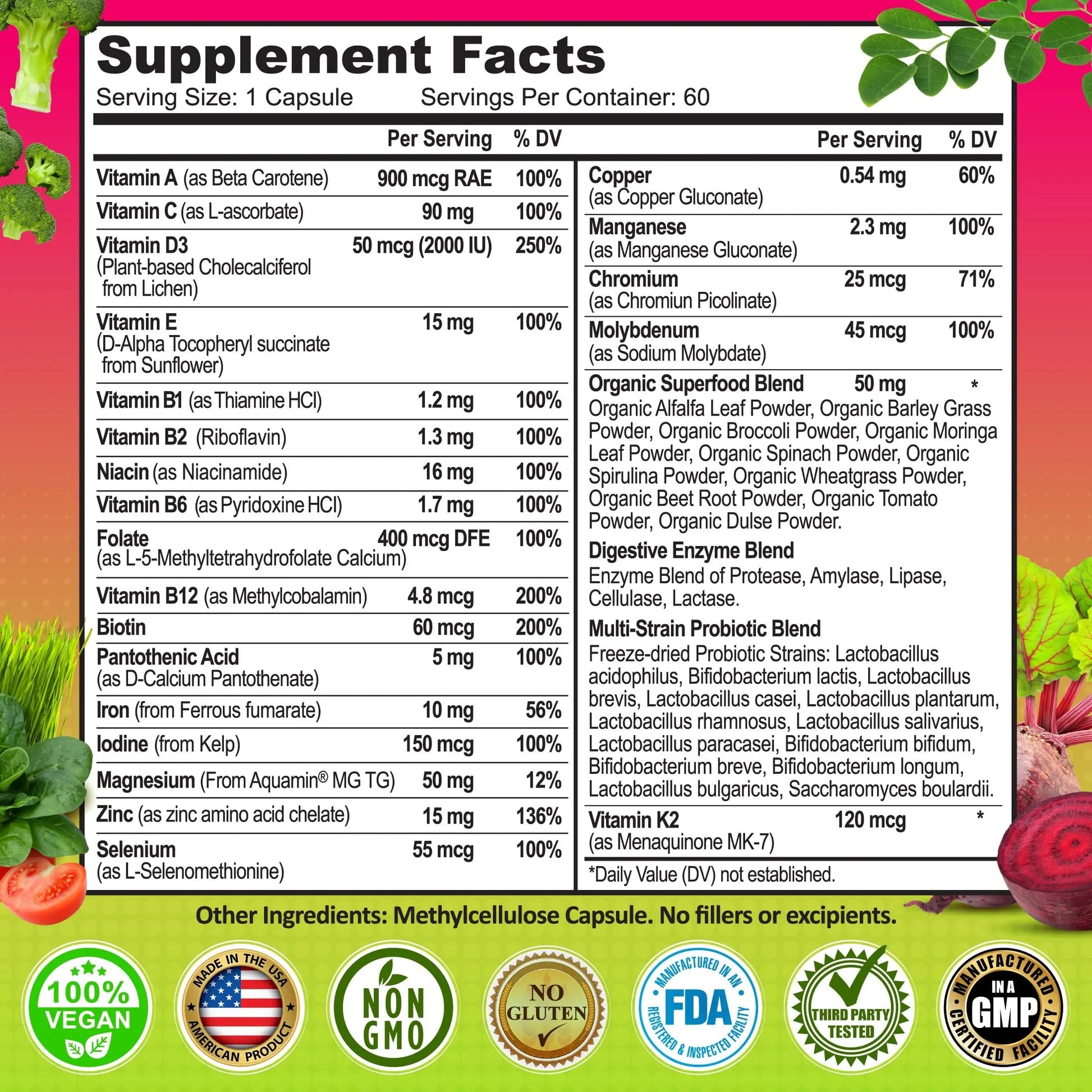 SUPPLEMENTS STUDIO Vegan Bone, Immune, & Energy Support Trio – Whole Food Multivitamin with Iron + Women’s Multivitamin with Iron SUPPLEMENTS STUDIO Au supplements