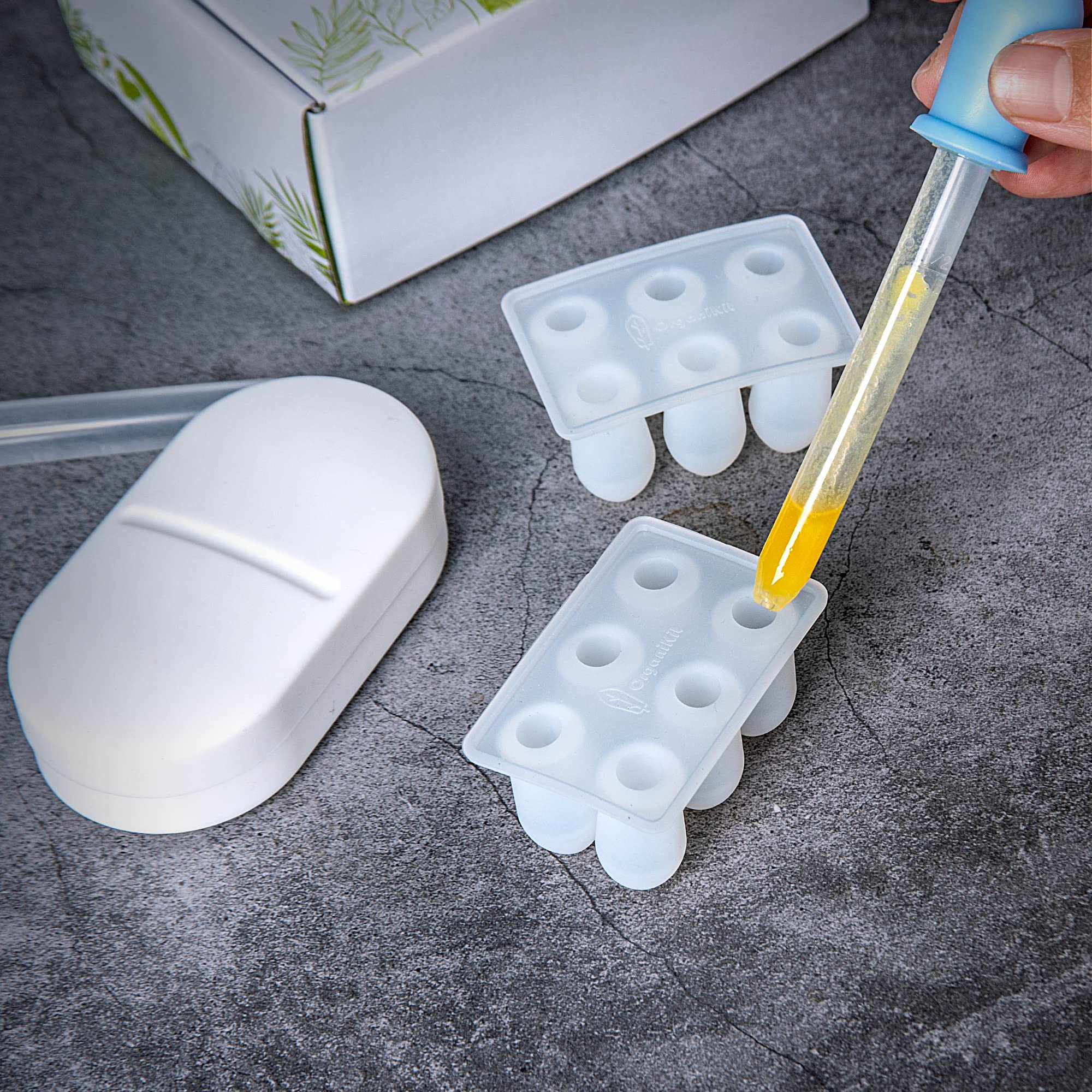 OrganiKit's Reusable Suppository Mold Kit - Eco-Friendly, 2ML, Silicone, Suppository Molds OrganiKit Au supplements