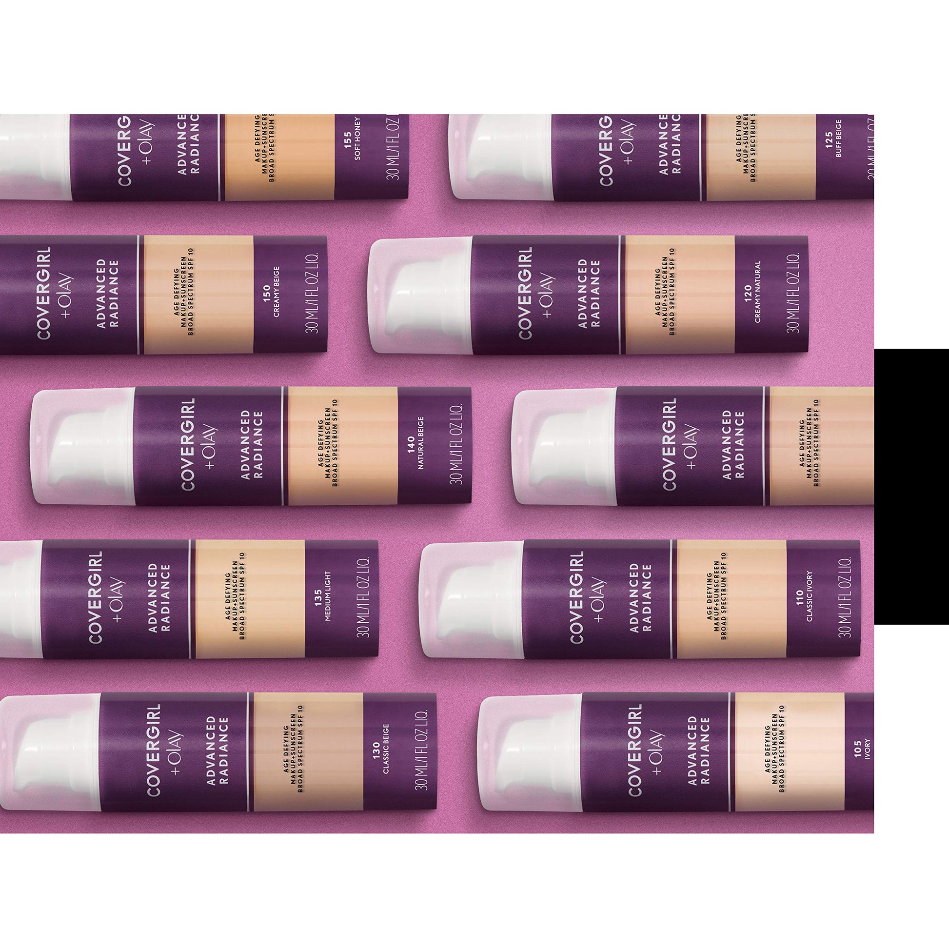 COVERGIRL Advanced Radiance Age-Defying Foundation Makeup, Classic Beige, 1 oz (Packaging May Vary) COVERGIRL Au supplements