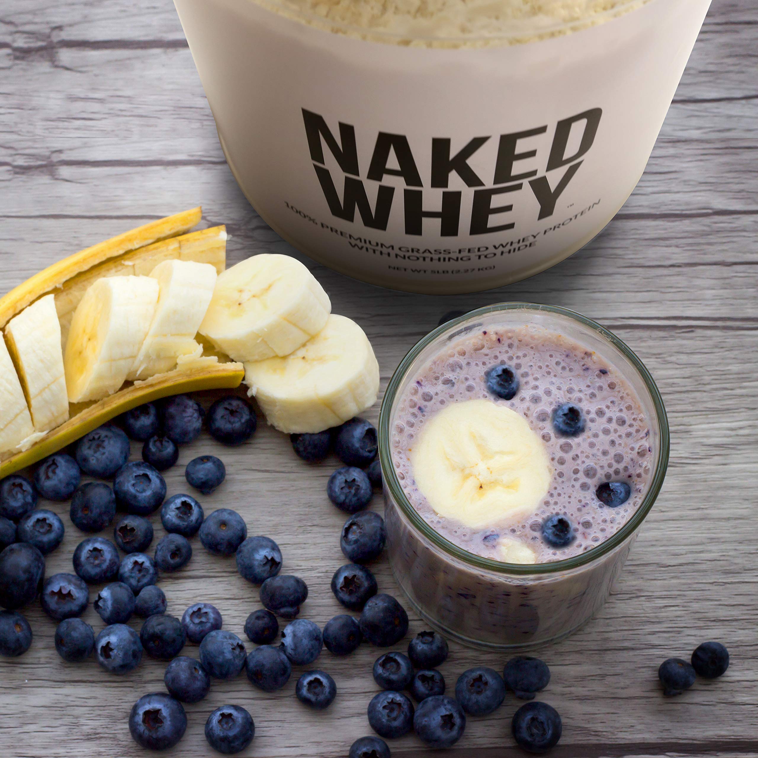 Naked Nutrition Naked Whey 1Lb - Only 1 Ingredient, Grass Fed Whey Protein Powder Naked Nutrition Au supplements