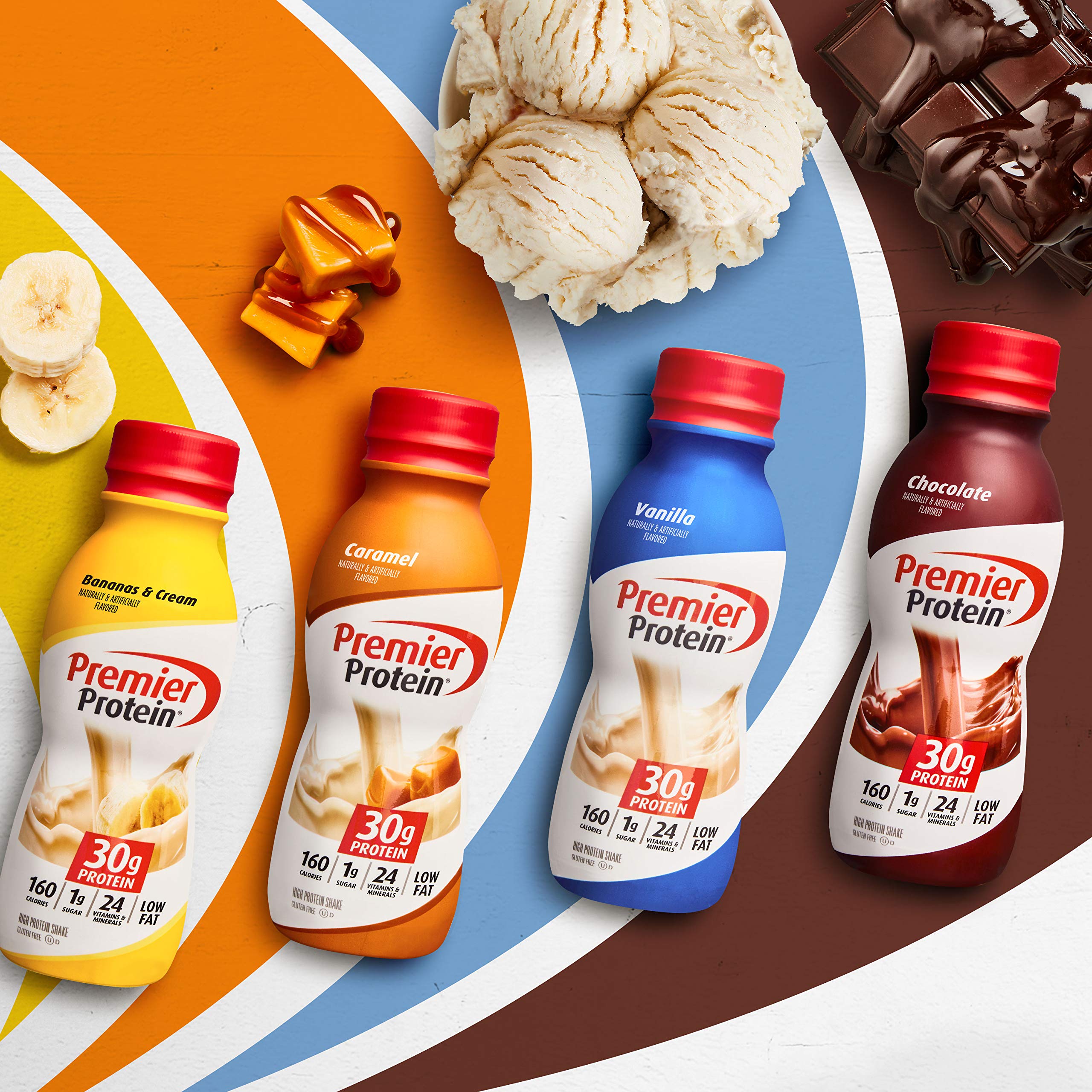Premier Protein Shake, Cookies & Cream, 30g Protein, 1g Sugar, 24 Vitamins & Minerals Premier Protein Au supplements