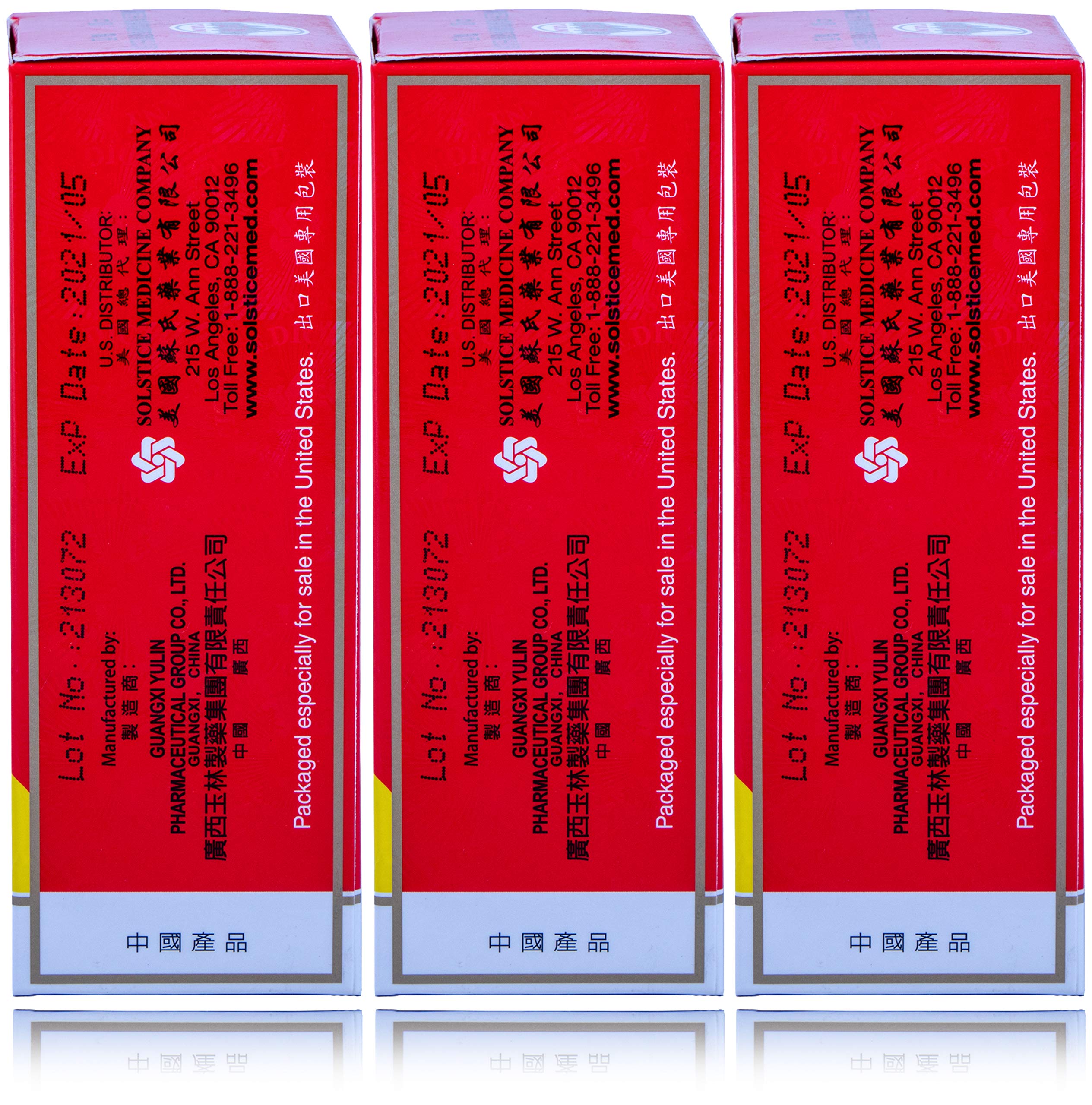Solstice Medicine Company - Zheng Gu Shui Pain Relief - 3 Pack - 3.4 OZ SOLSTICE Au supplements