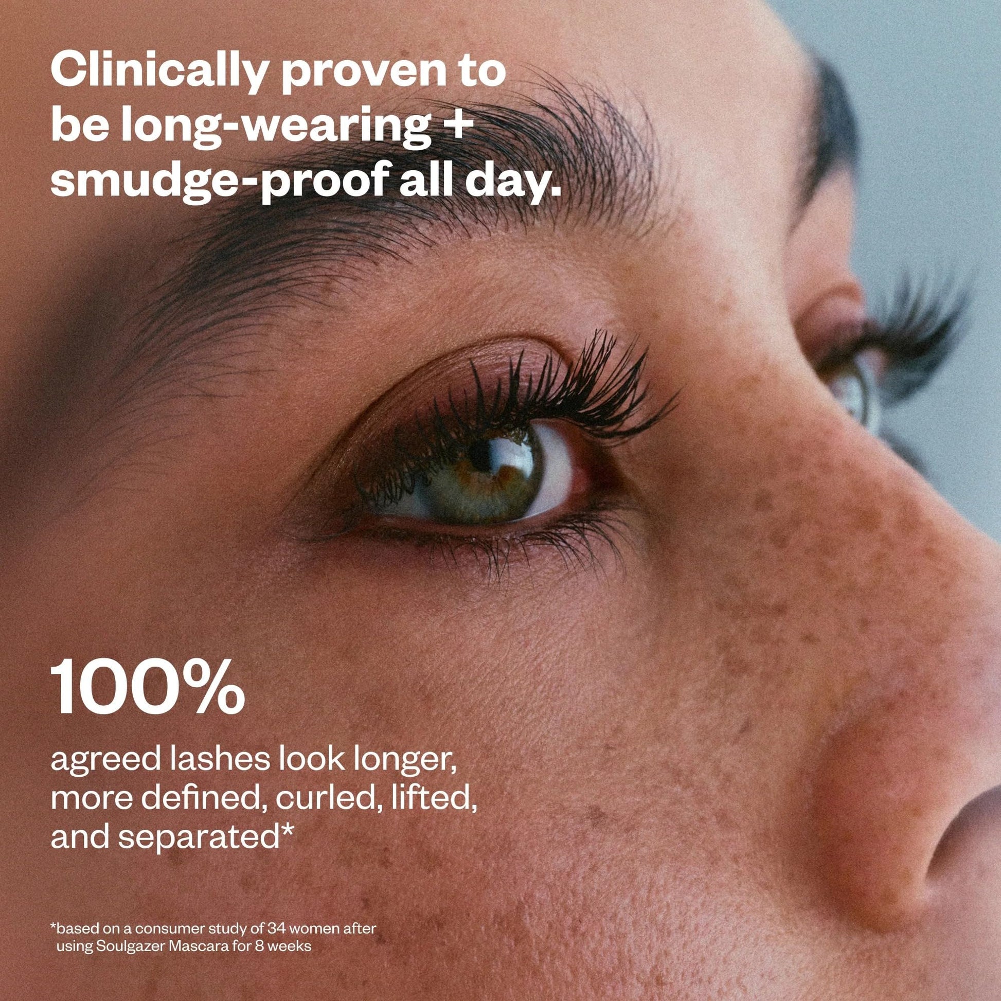 Kosas Soulgazer Lengthening + Lifting Peptide Mascara – Smudge-Proof, Clump-Free Mascara + Lash Serum 2-in-1 for Long, Defined Lashes – Curvilinear Molded Brush, Vegan, Sensitive-Eye Safe Kosas Au supplements