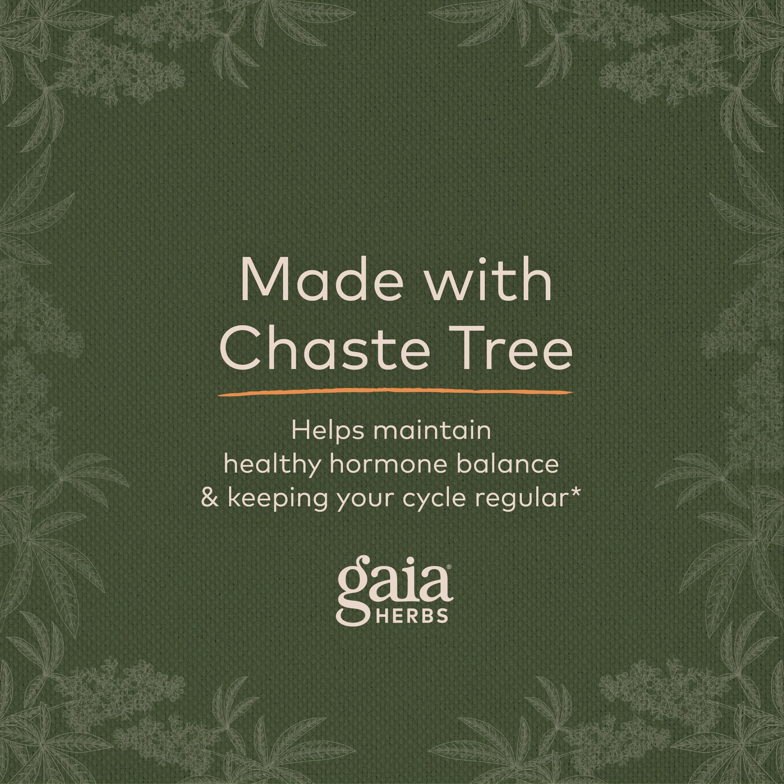 Gaia Herbs, Vitex Berry Vegan Liquid Phyto Capsules - PMS Support Supplement, Chaste Tree berry Gaia Herbs Au supplements