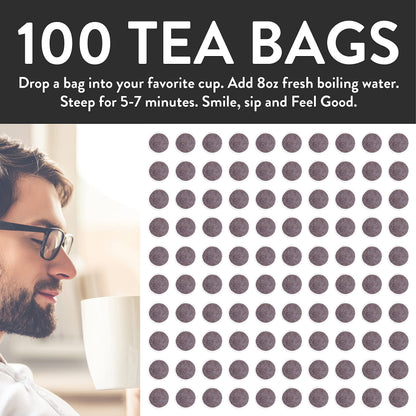 FGO Organic Hibiscus Tea, Eco-Conscious Tea Bags, 100 Count, Packaging May Vary FGOUS supplements