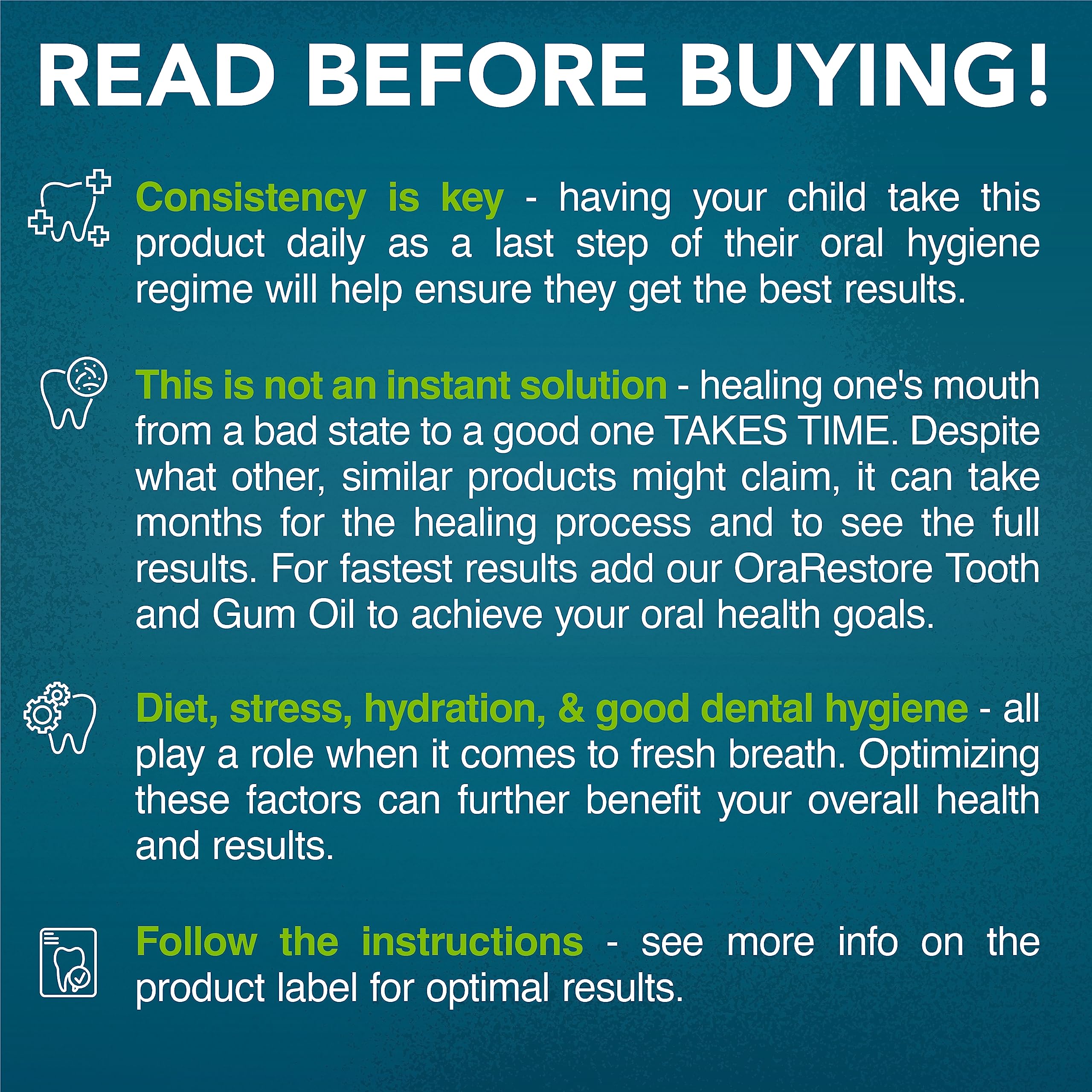 Oral Probiotics for Mouth Bad Breath Treatment for Adults: Dentist Formulated Advanced Great Oral Health Au supplements