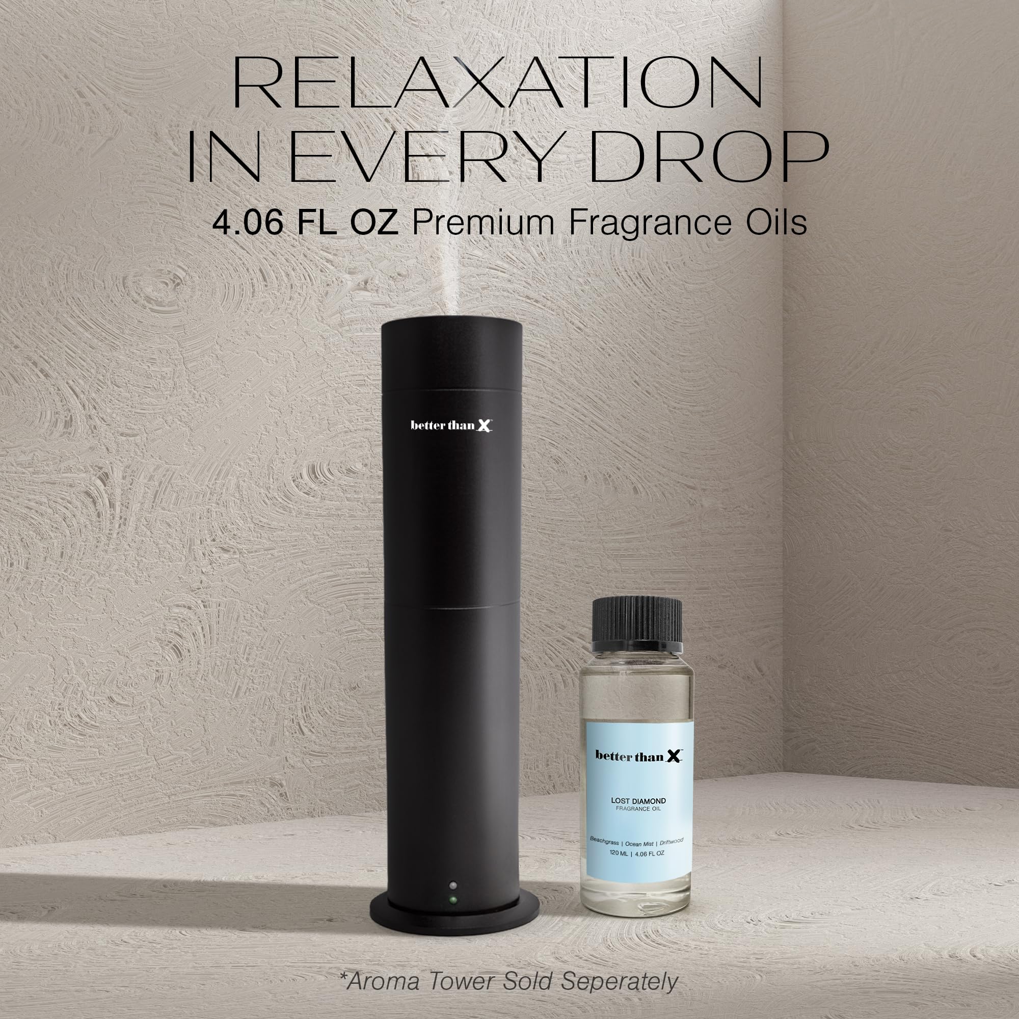 Better Than X Beachgrass Fragrance Oil - Lost Diamond Oceanic Scent for Diffusers - Premium Scent BETTER THAN X Au supplements