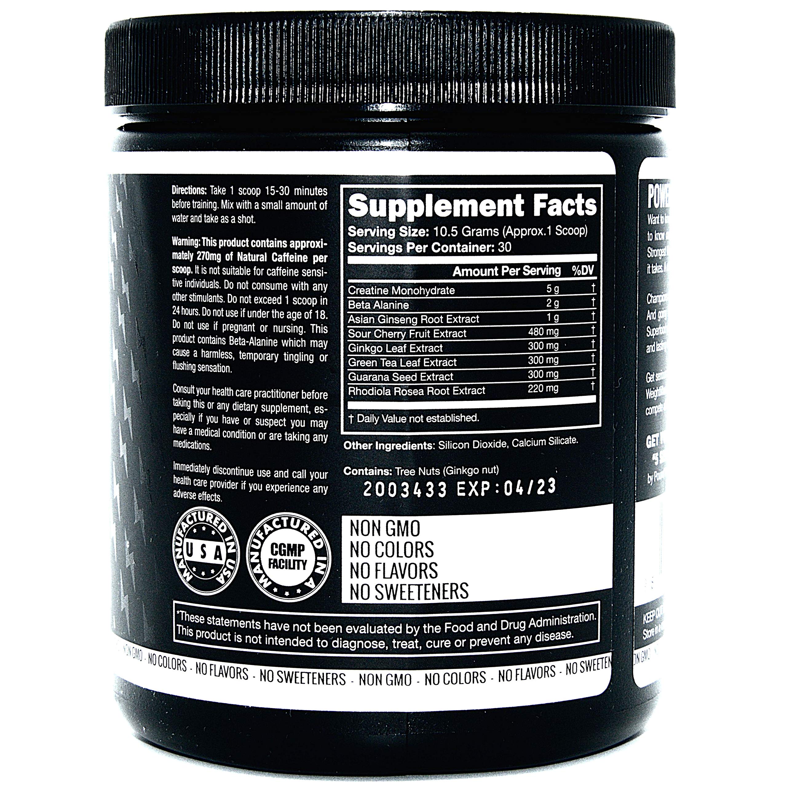 Pre Workout, Best All Natural PreWorkout Supplement. Pure Power, Healthy Pump, Clean SMART STRENGTH Au supplements