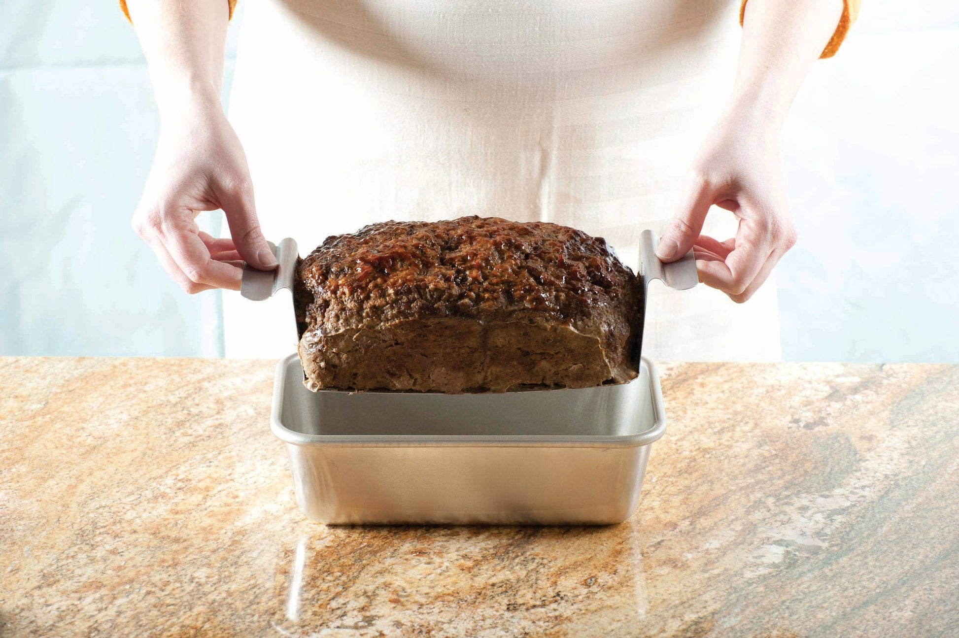 Nordic Ware Naturals Meat Loaf Pan with Lifting Trivet Nordic Ware Au supplements