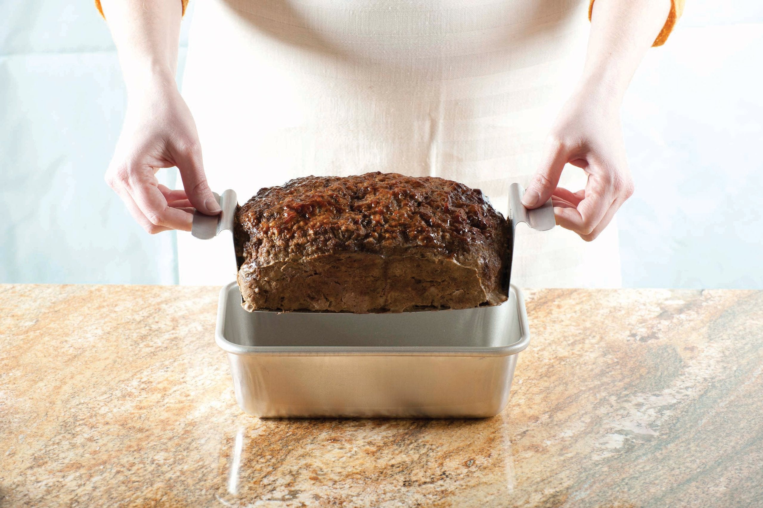 Nordic Ware Naturals Meat Loaf Pan with Lifting Trivet Nordic Ware Au supplements