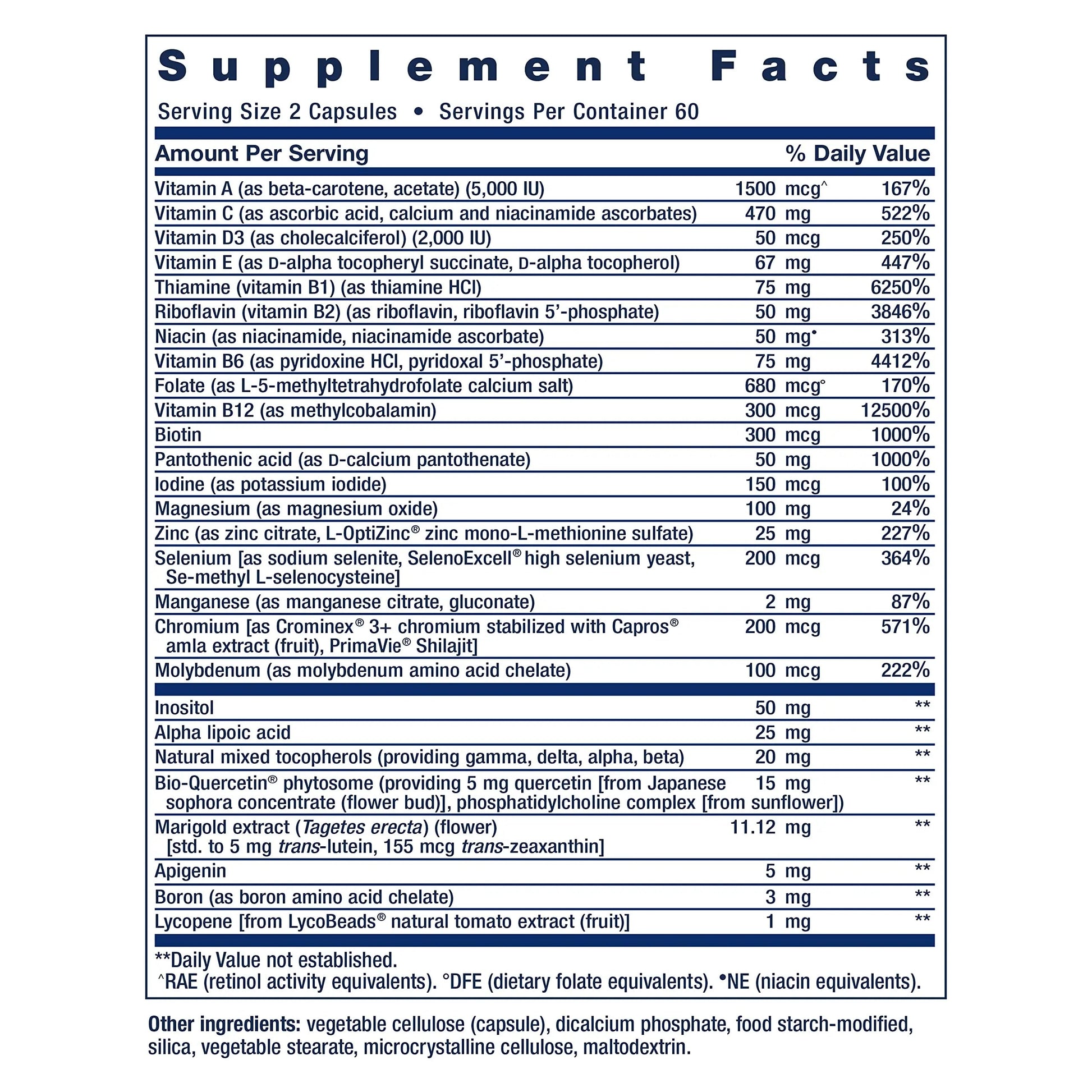 Life Extension Two-Per-Day Multivitamin 120 Capsules & 120 Tablets - Vitamins B, C, D, Zinc & Over 25 Vitamins, Minerals & Extracts Life Extension Au supplements