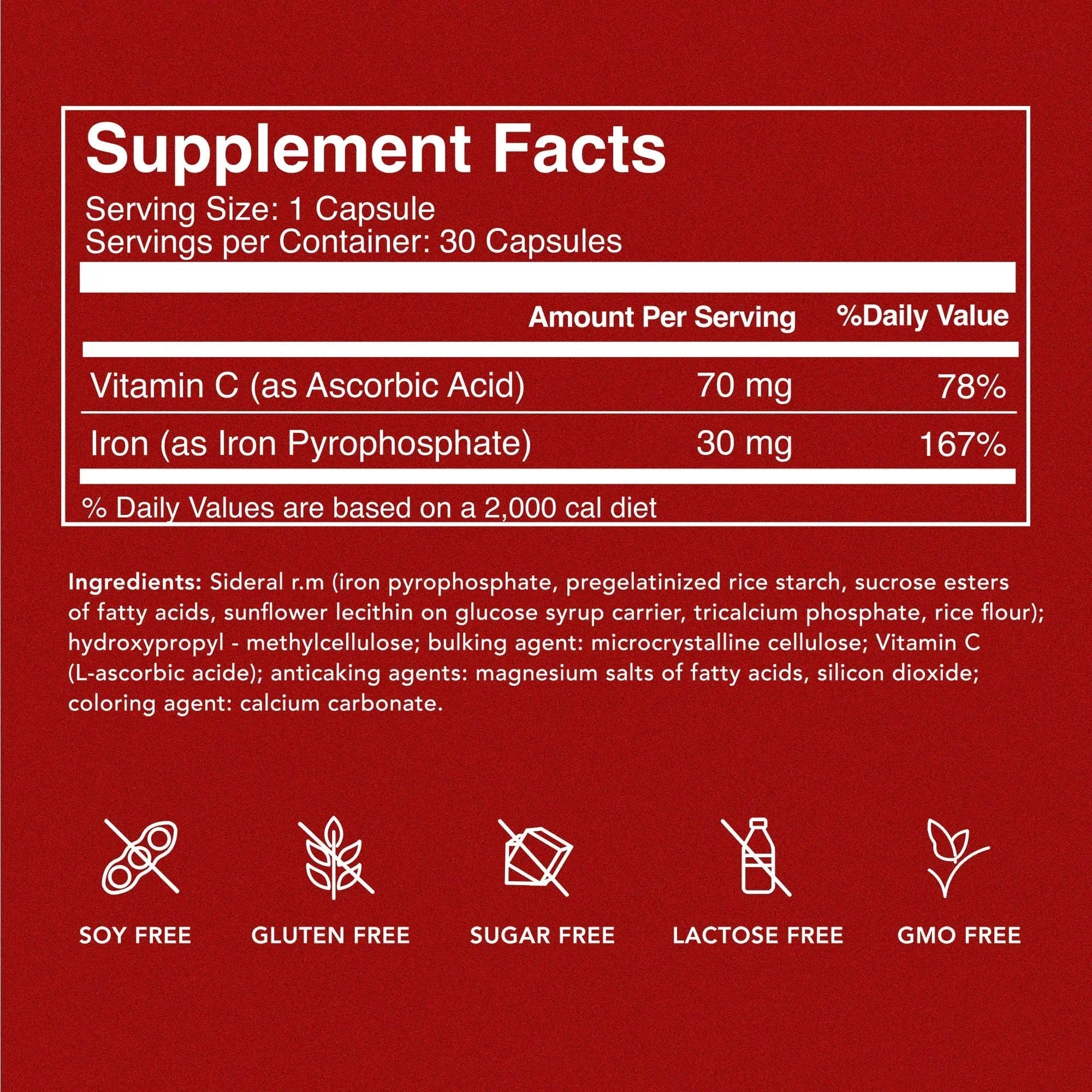 SiderAL Forte Iron Supplement Clinically Proven to Increase Levels Without Side Effects | Sucrosomial High Absorption Gentle Iron Pills for Women and Men | PHARMANUTRA Au supplements