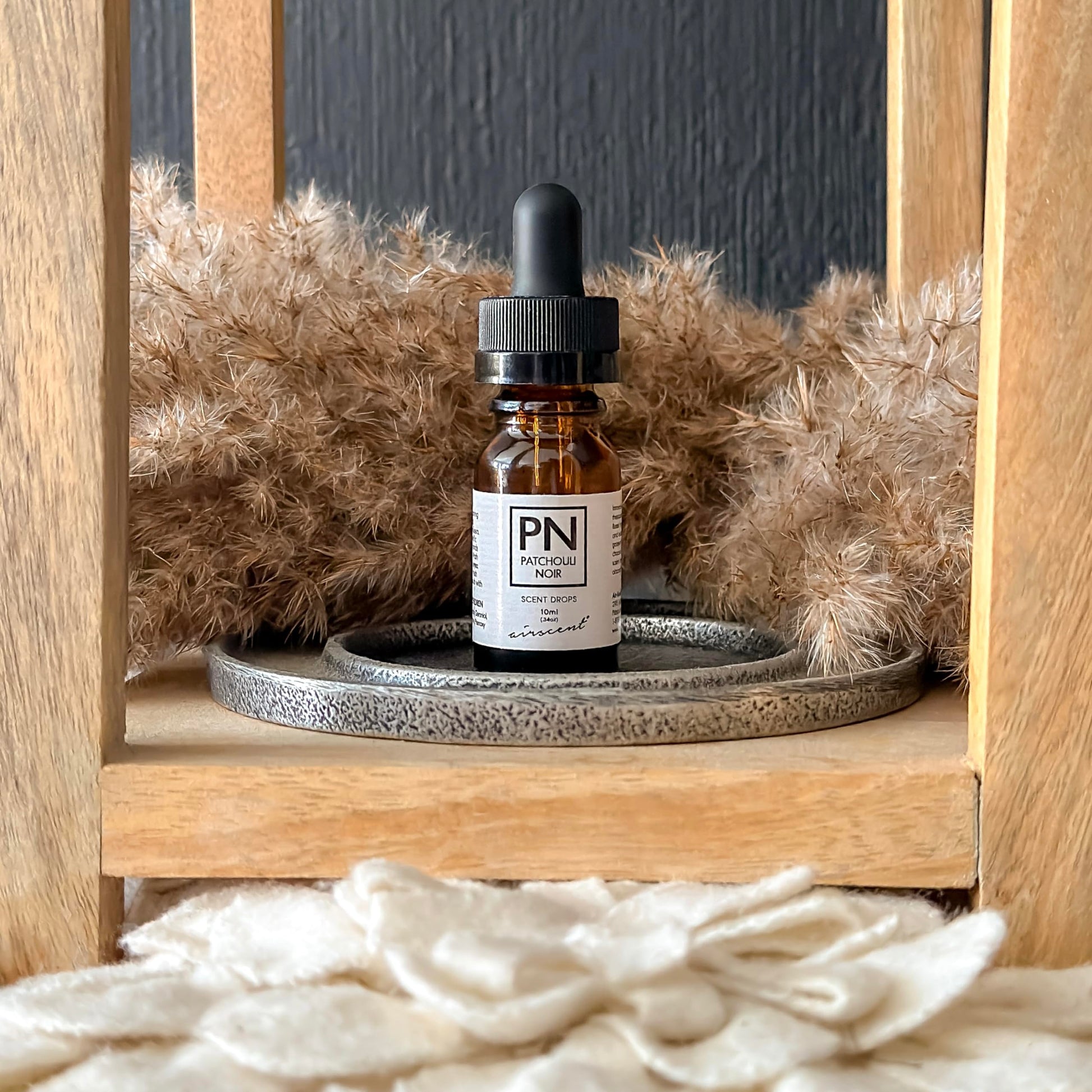 Patchouli Noir Diﬀuser Oil - Air-Scent Aroma and Essential Oil Blend - 10 Milliliter (.34 ﬂ oz) Air-Scent Au supplements