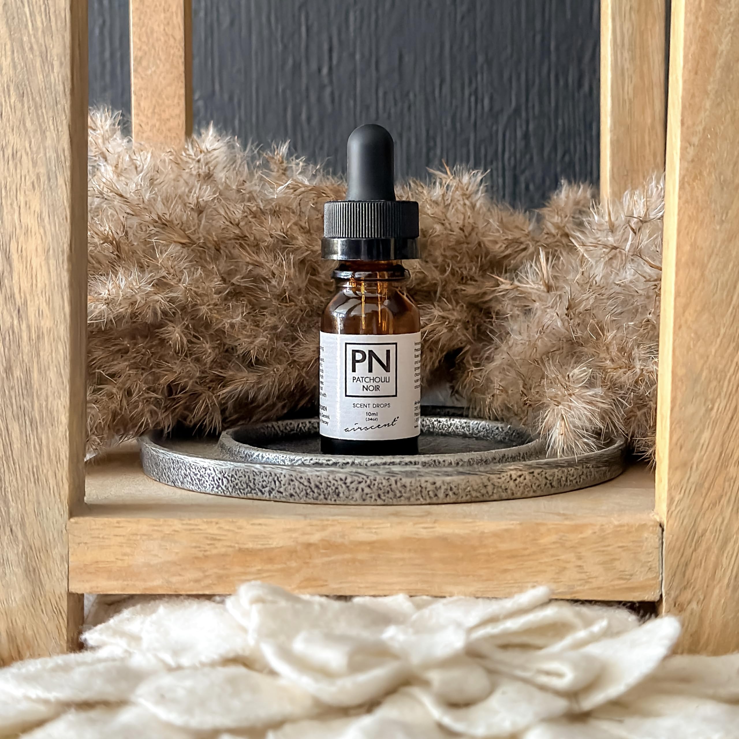 Patchouli Noir Diﬀuser Oil - Air-Scent Aroma and Essential Oil Blend - 10 Milliliter (.34 ﬂ oz) Air-Scent Au supplements