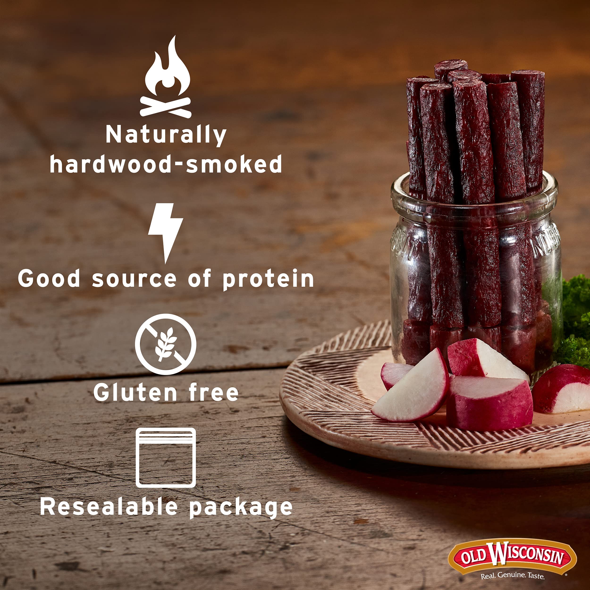 Old Wisconsin Turkey Sausage Snack Sticks, Naturally Smoked, Ready to Eat, High Protein Old Wisconsin Au supplements