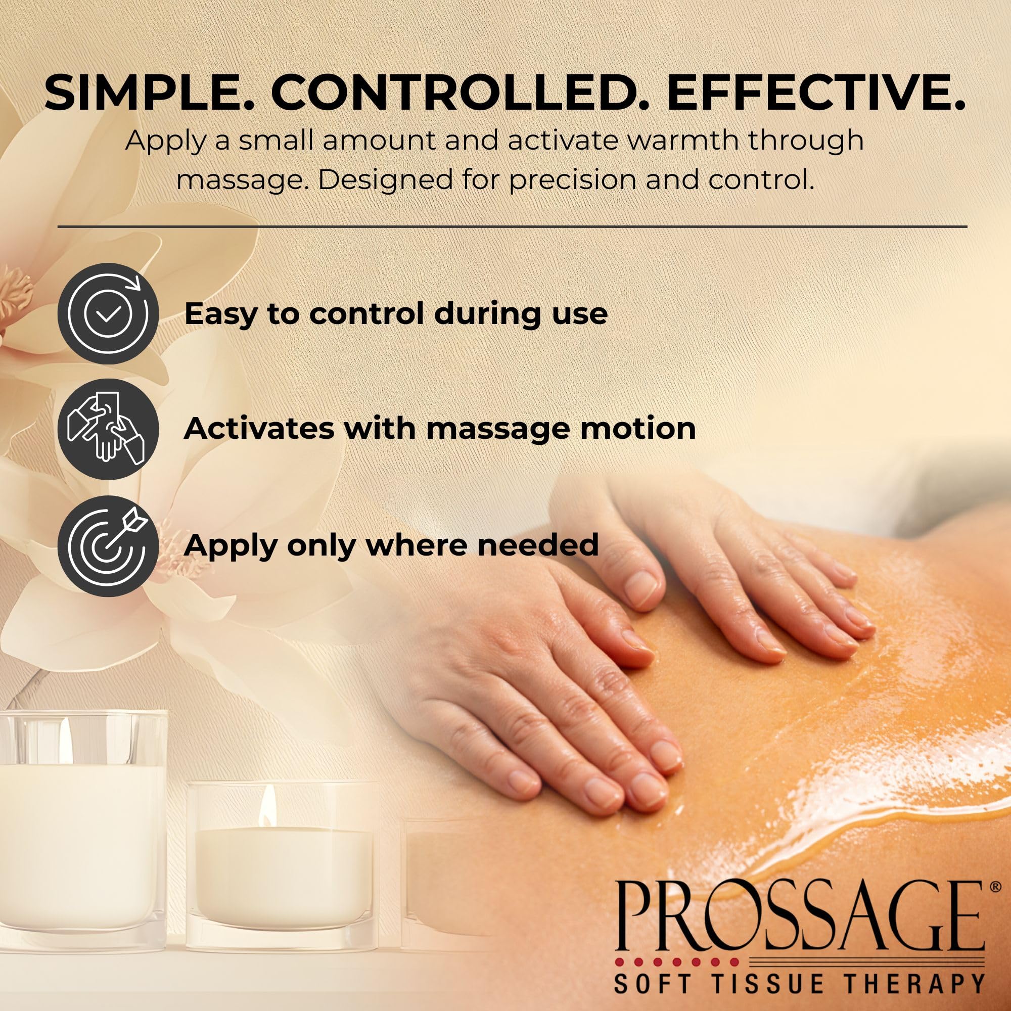Prossage Heat Warming Relief Massage Oil for Therapuetic Massages, Deep Tissue Massages, and Aromatherapy, Topical Reliever, 32 Ounce Bottle Prossage Au supplements