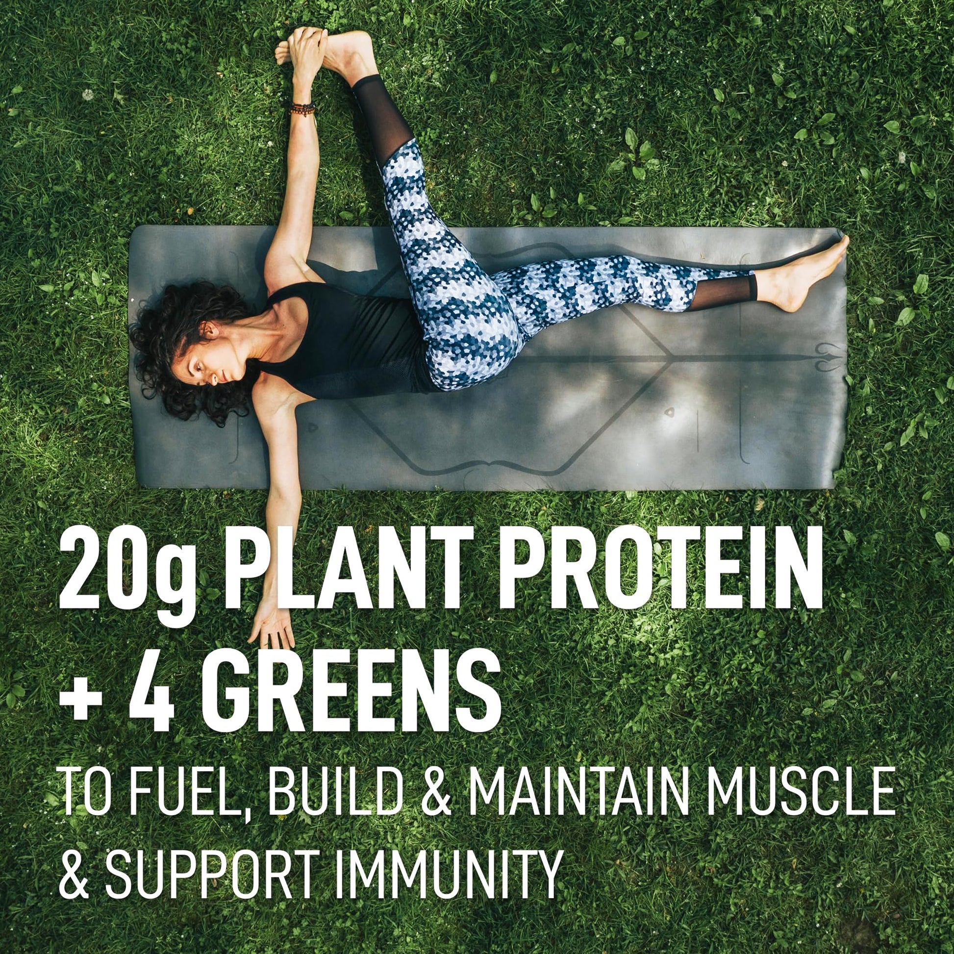 LeanFit Plant-Based Protein & Greens, Natural Berry, 20g Protein, 19 Servings, 1.25 Pound LeanFit Au supplements