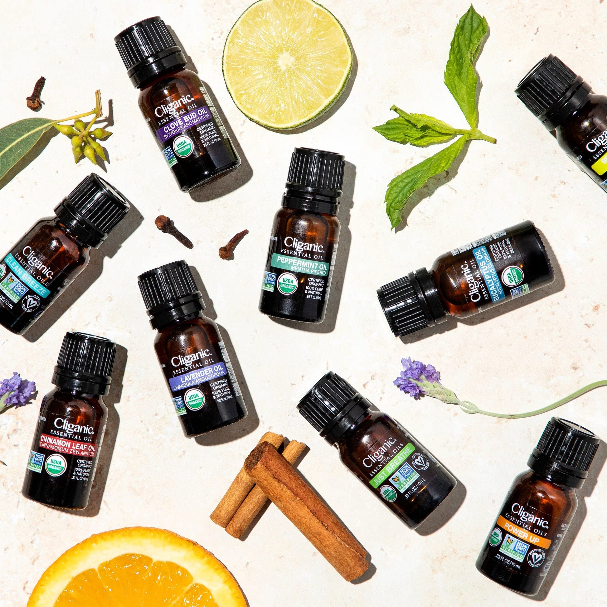 Cliganic Organic Peppermint Essential Oil - 100% Pure Natural for Aromatherapy Diffuser Cliganic Au supplements