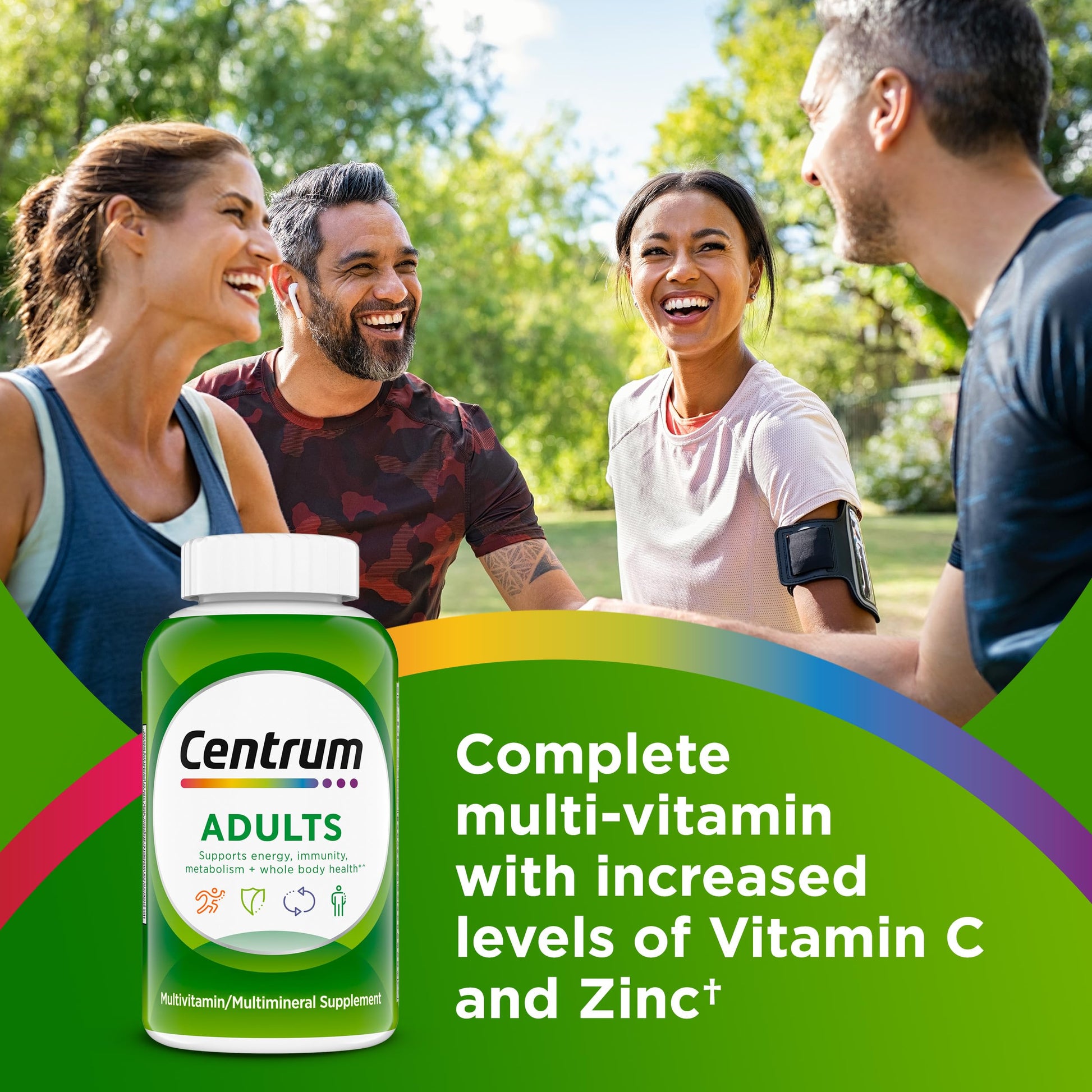Centrum Adult Multivitamin/Multimineral Supplement with Antioxidants, Zinc, Vitamin D3 and B Vitamins Centrum Au supplements