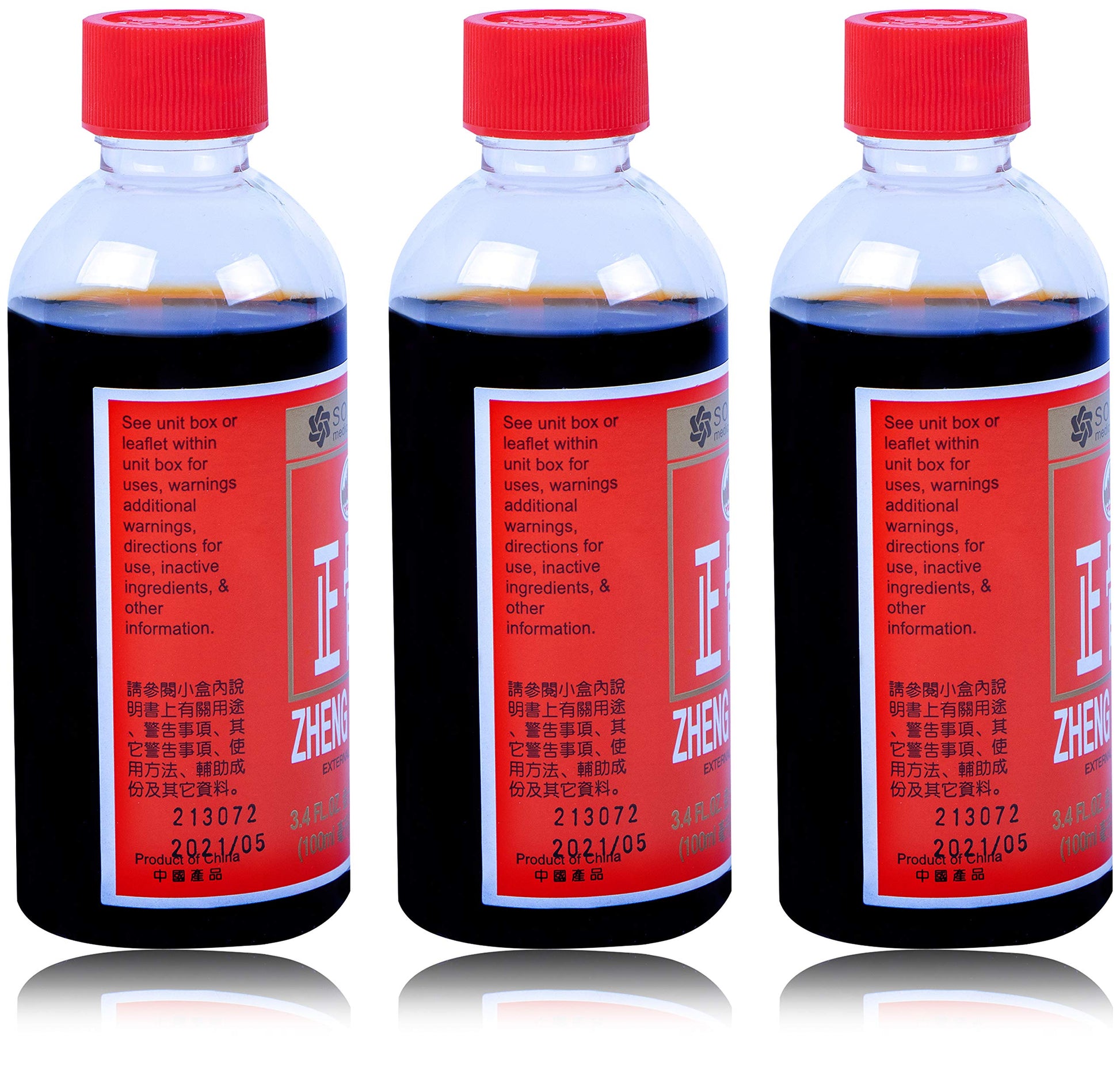 Solstice Medicine Company - Zheng Gu Shui Pain Relief - 3 Pack - 3.4 OZ SOLSTICE Au supplements