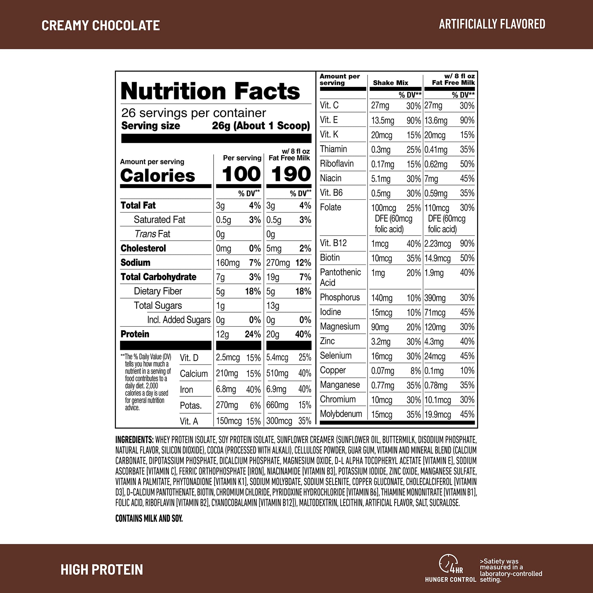 SlimFast High Protein Chocolate Bundle- 12 Count of Chocolate High Protein Meal SlimFast Au supplements