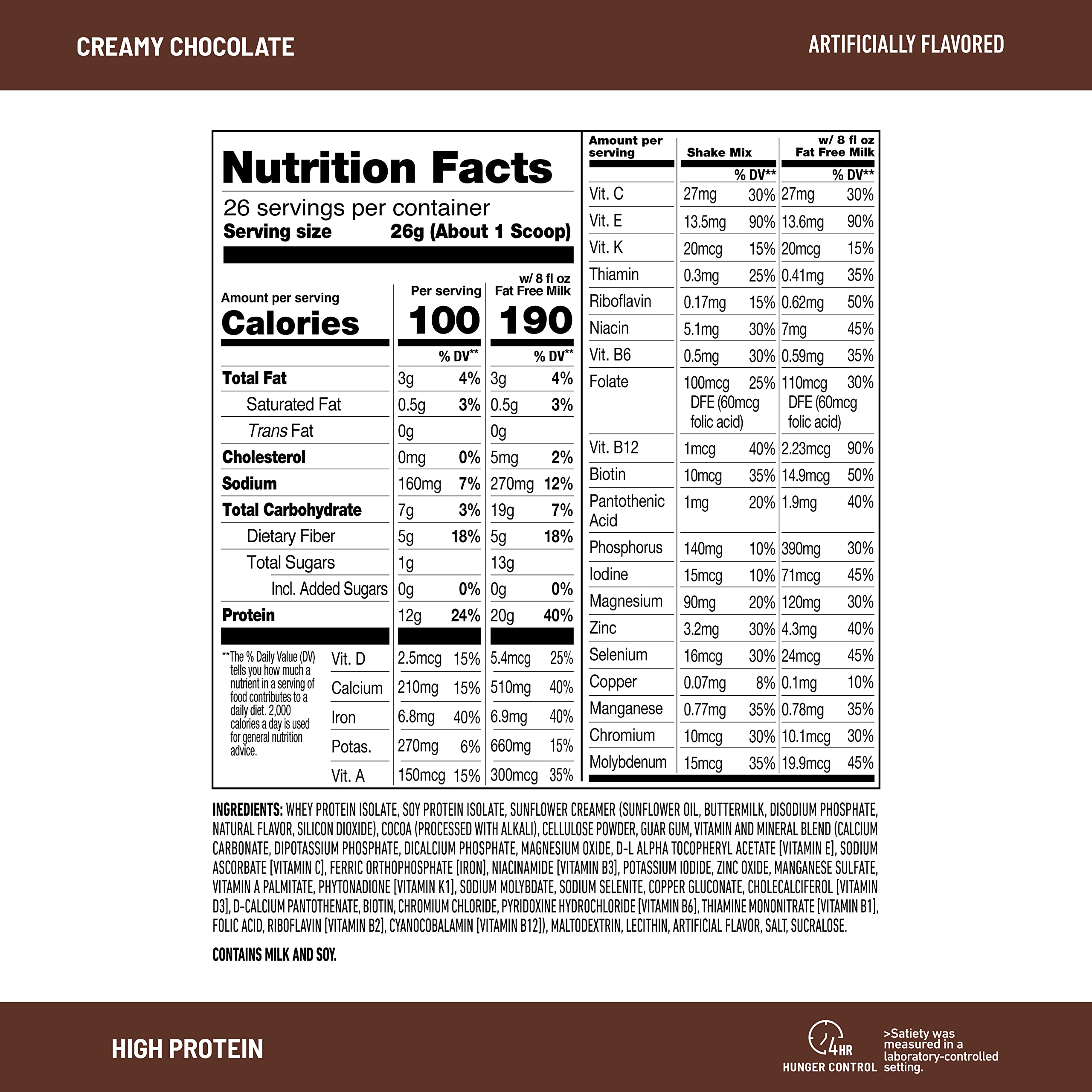 SlimFast High Protein Chocolate Bundle- 12 Count of Chocolate High Protein Meal SlimFast Au supplements
