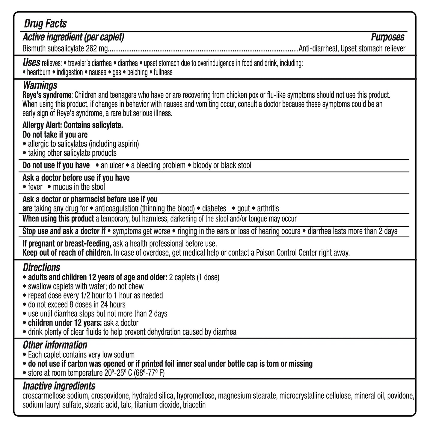 Kaopectate Multi-Symptom Anti-Diarrheal & Upset Stomach Reliever, 42 Caplets, Anti Diarrhea Caplets Kaopectate buy supplements Au