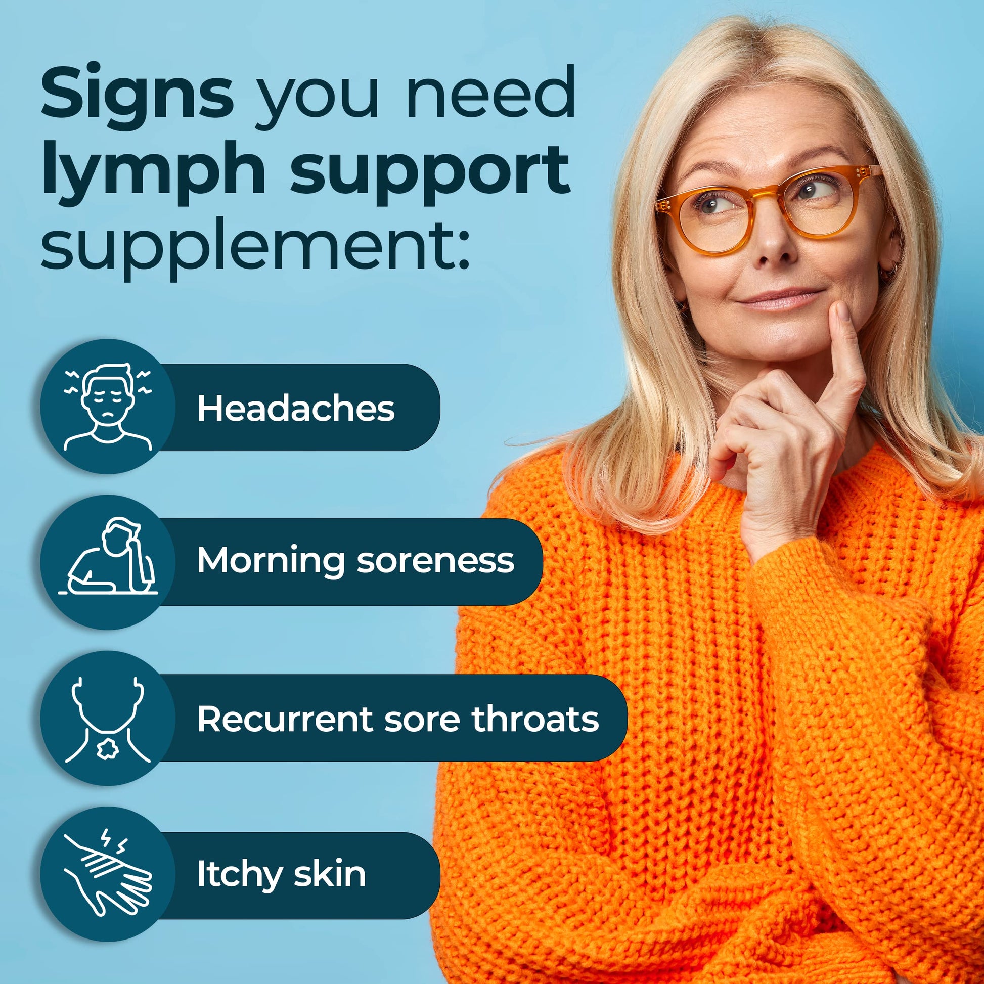 PUREHEALTH RESEARCH Lymph System Support Supplement - Lymphatic Drainage Supplement PUREHEALTH RESEARCHUS supplements
